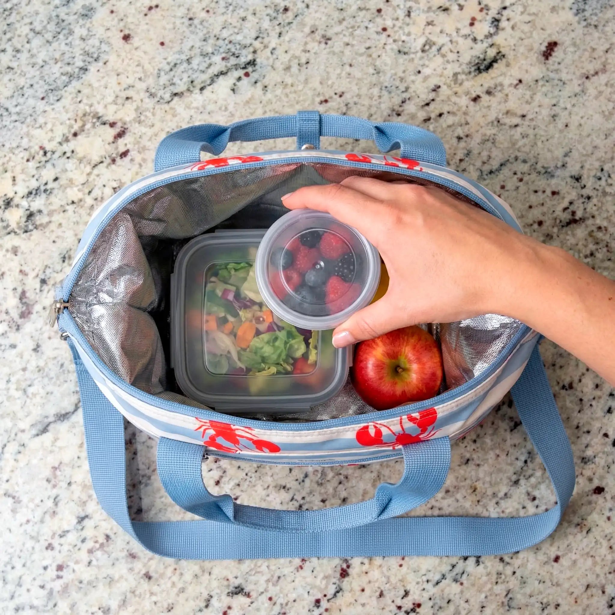 Sac isotherme porte-aliments “Langostas”