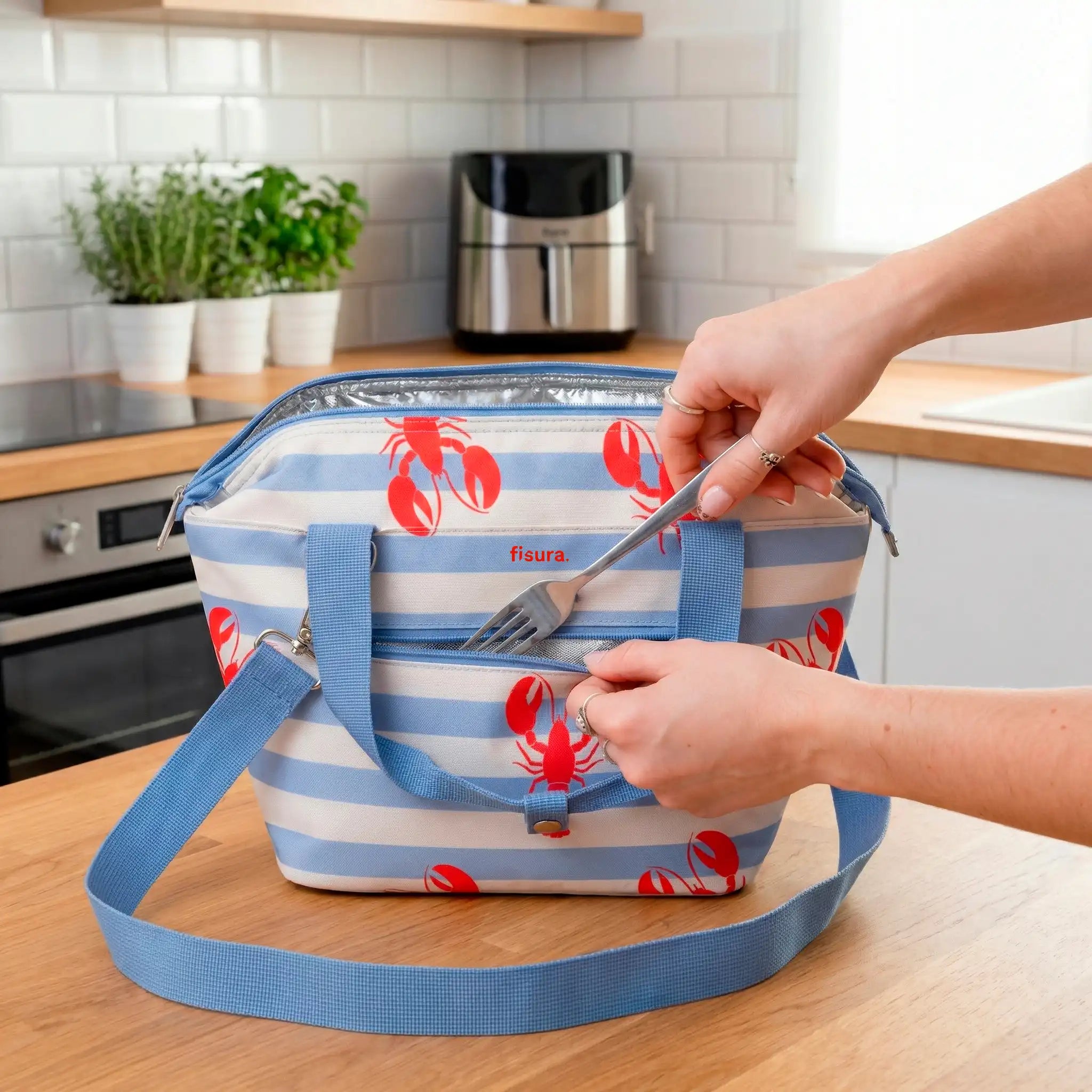 Sac isotherme porte-aliments “Langostas”
