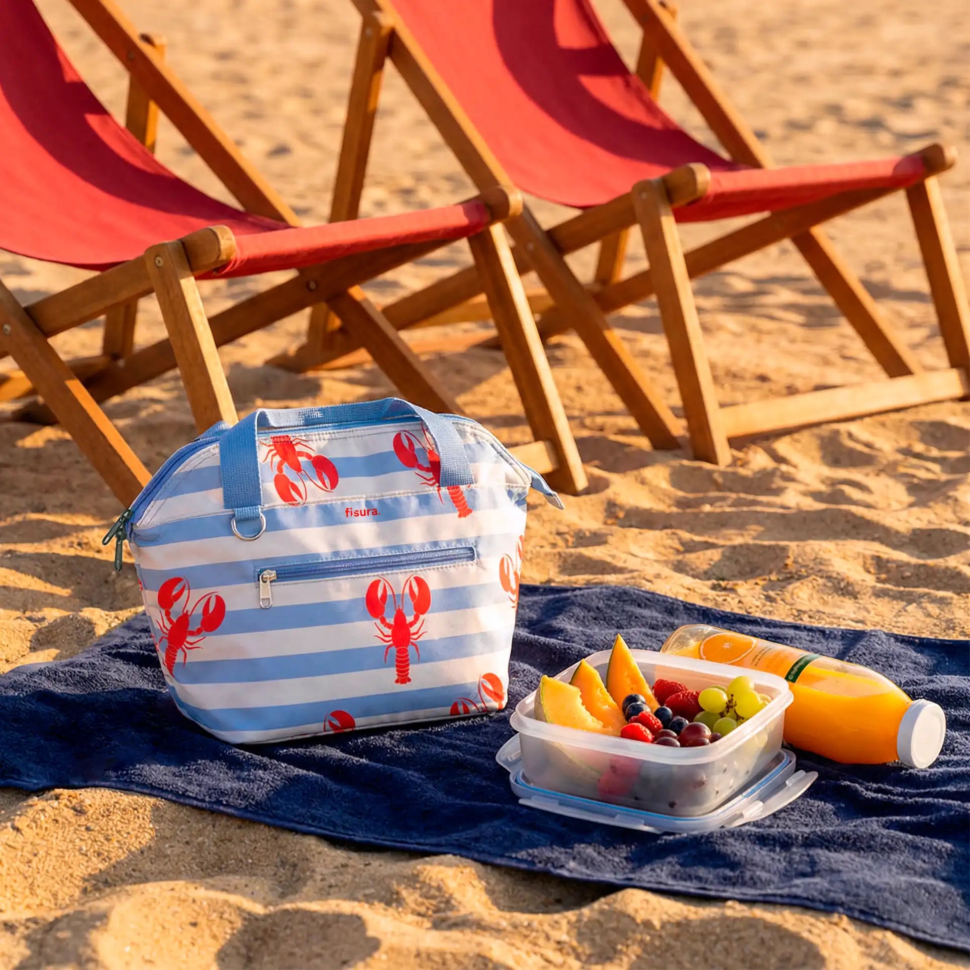 Sac isotherme porte-aliments “Langostas”