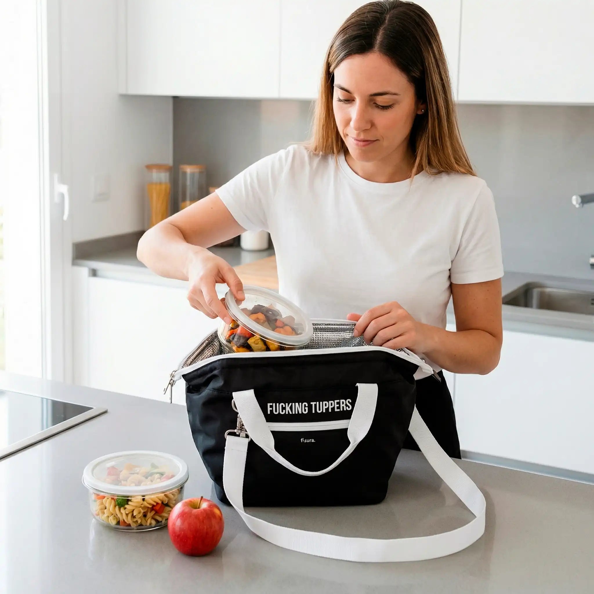 Sac isotherme porte-aliments “Fucking tuppers”