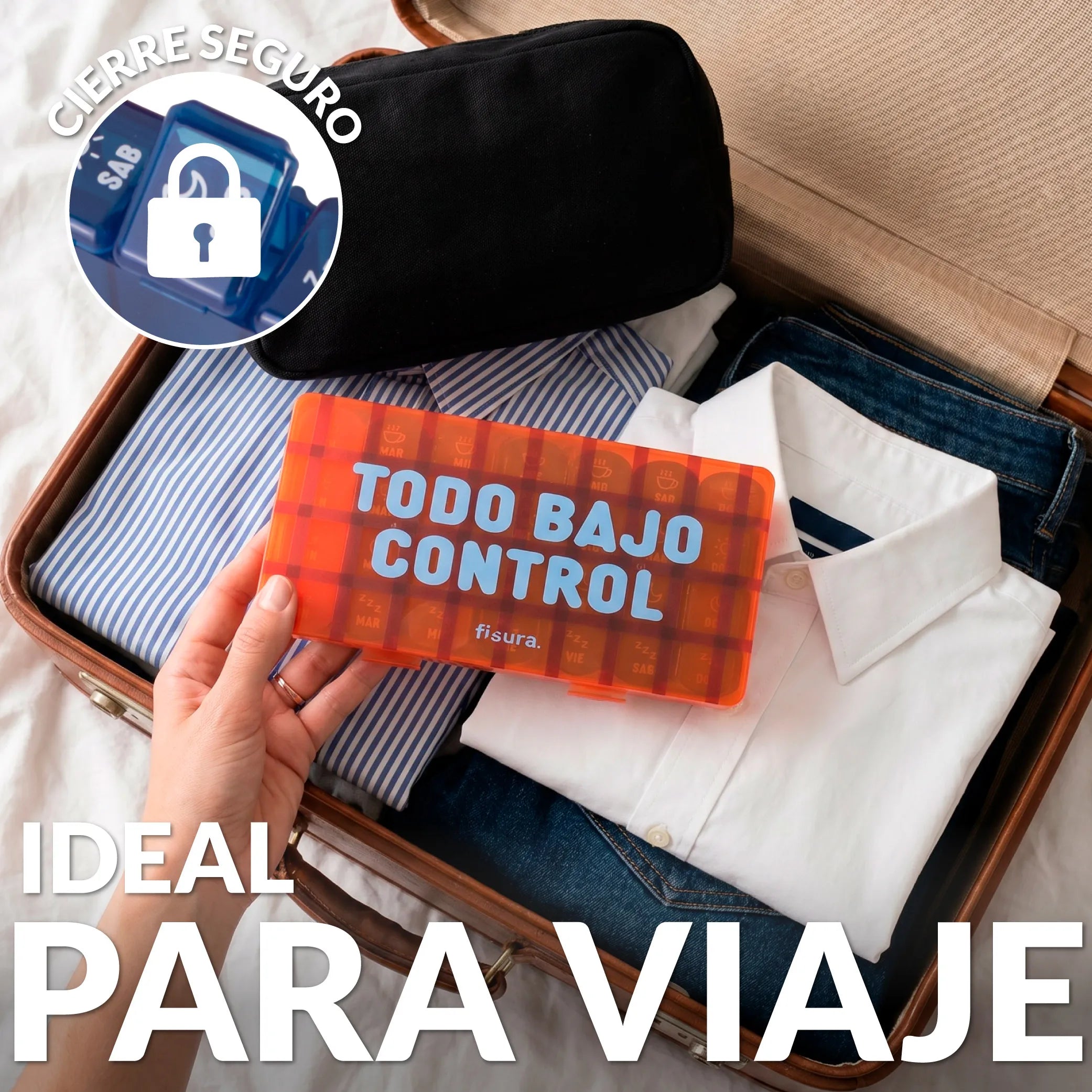 Pastillero “Todo bajo control”