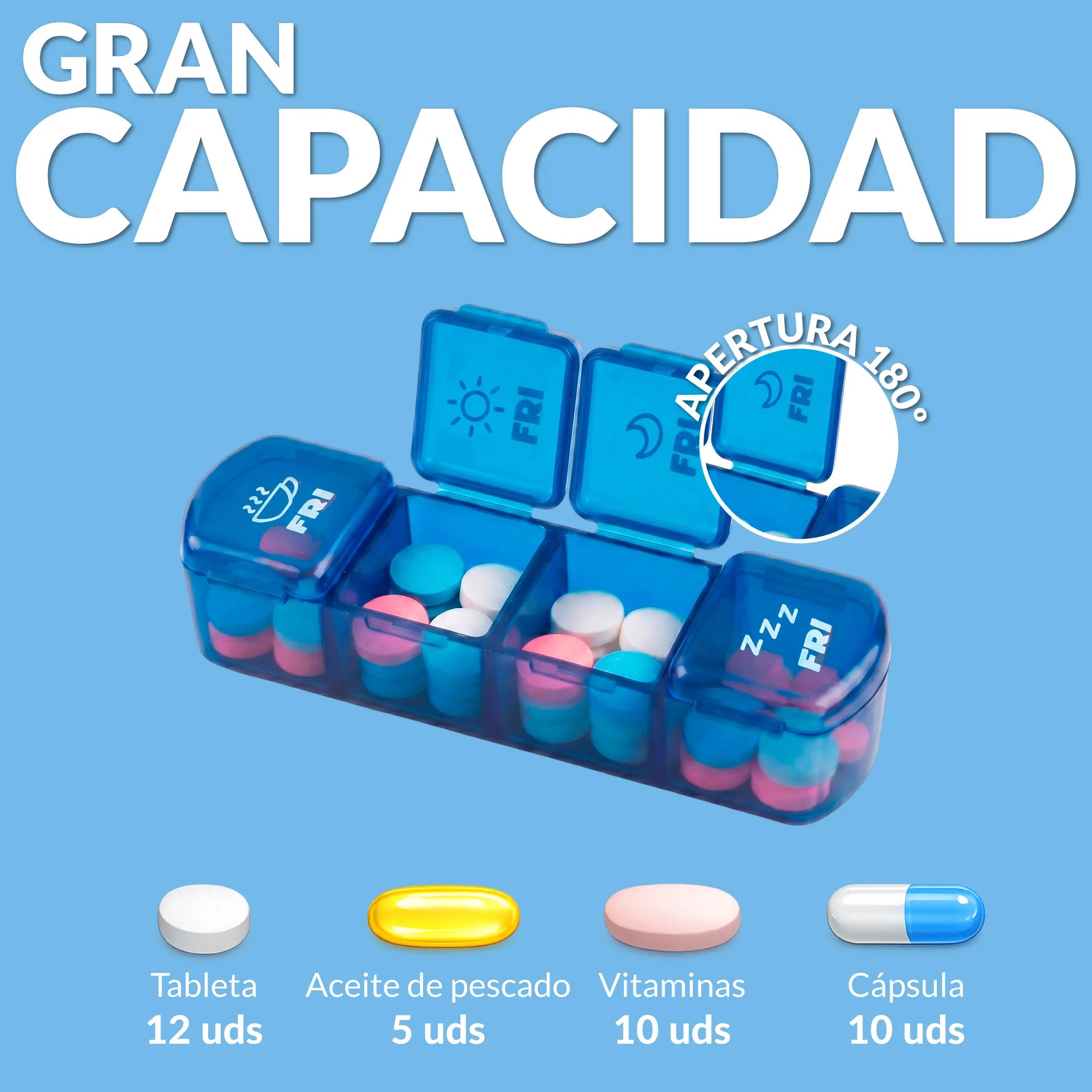 Pastillero “Todo bajo control”