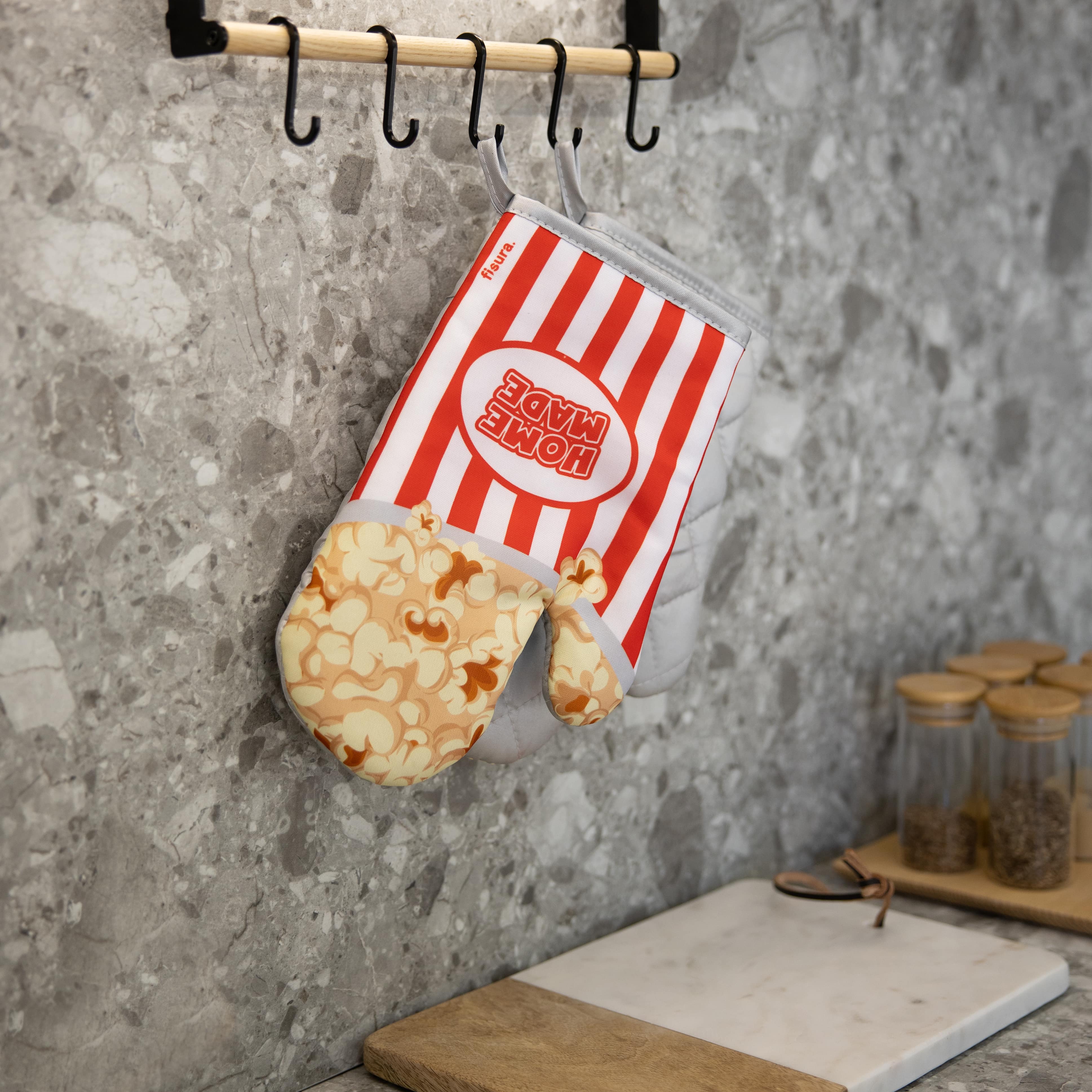 Manoplas cocina “palomitas”