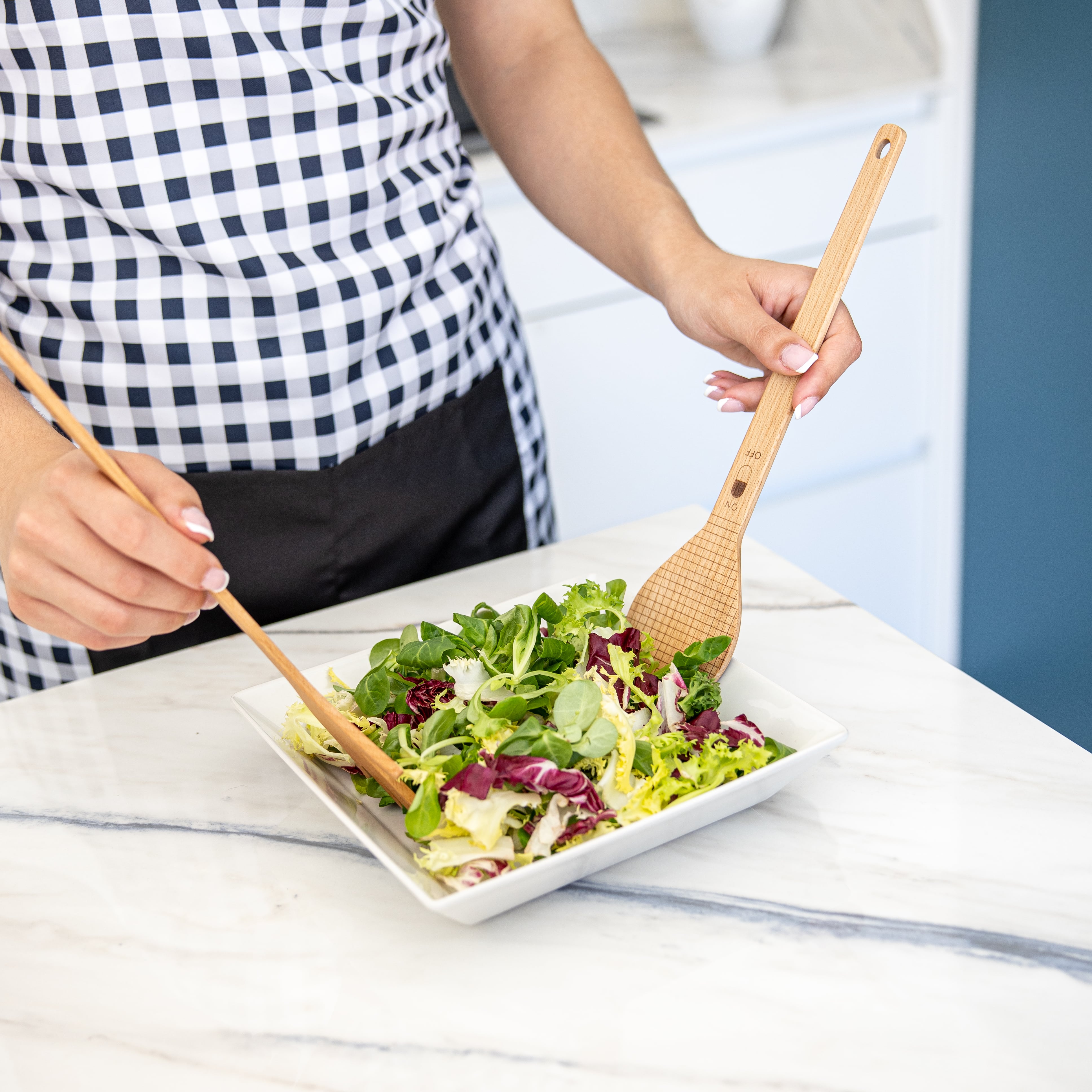 Cucharas de madera “micrófono” (pack de 2)