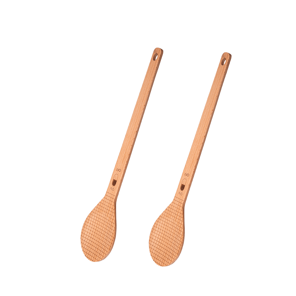 Cucharas de madera “micrófono” (pack de 2)