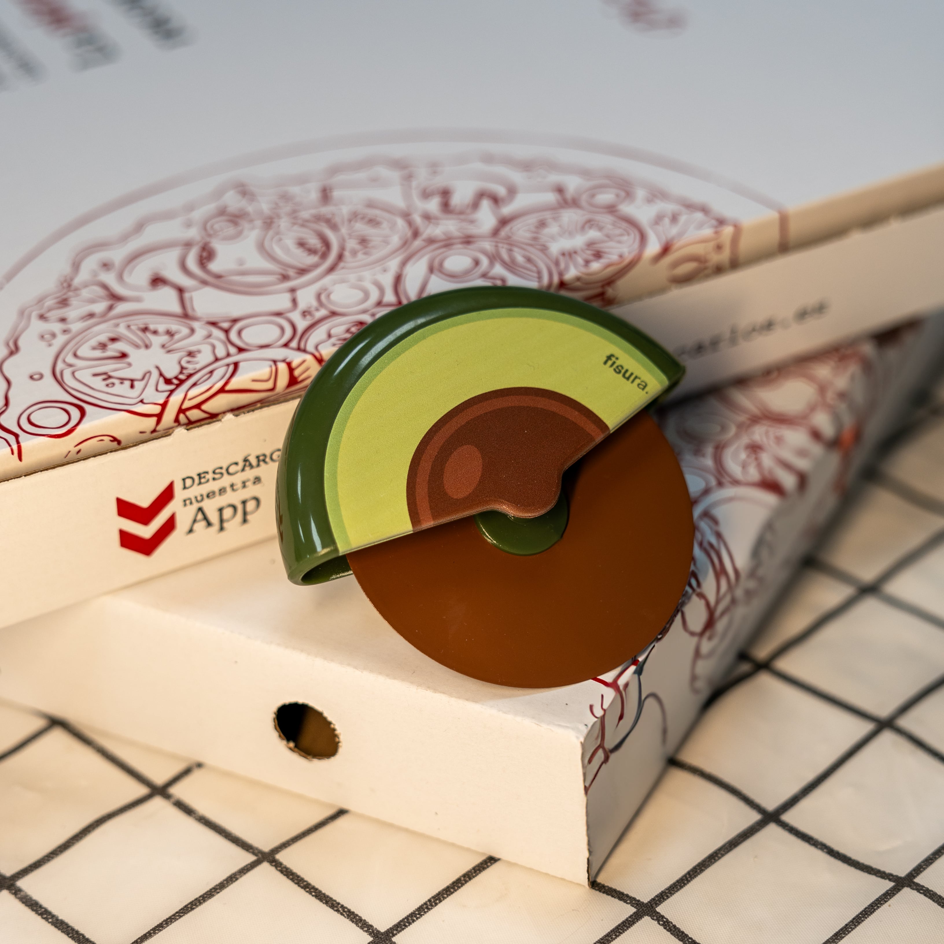 Corta pizza “Aguacate”