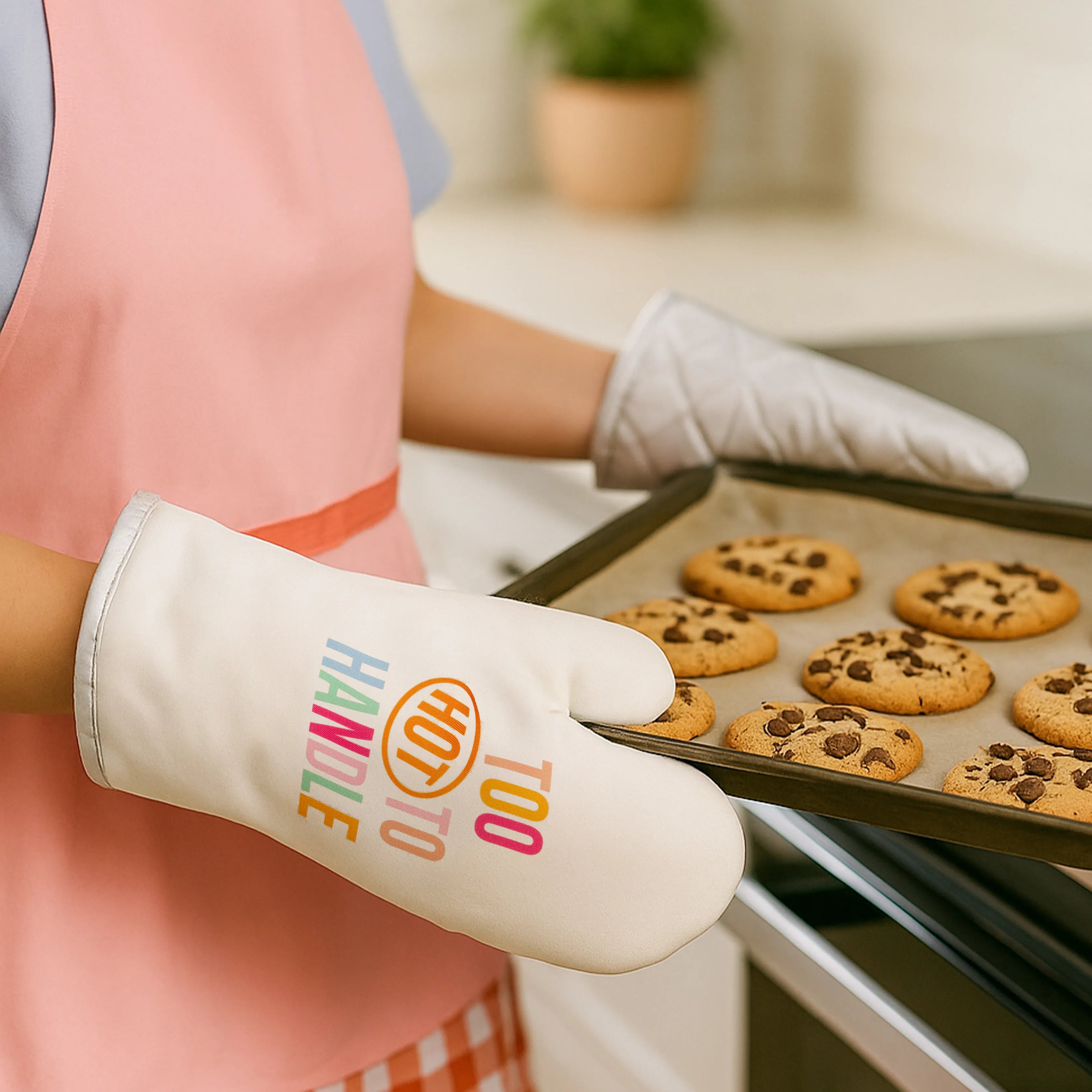 Manoplas cocina “Too hot to handle”