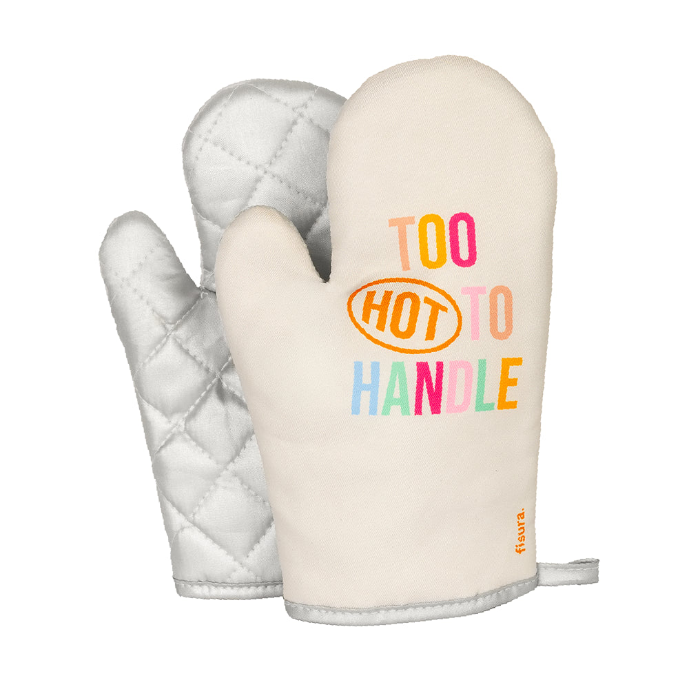 Ofenhandschuhe „Too hot to handle“