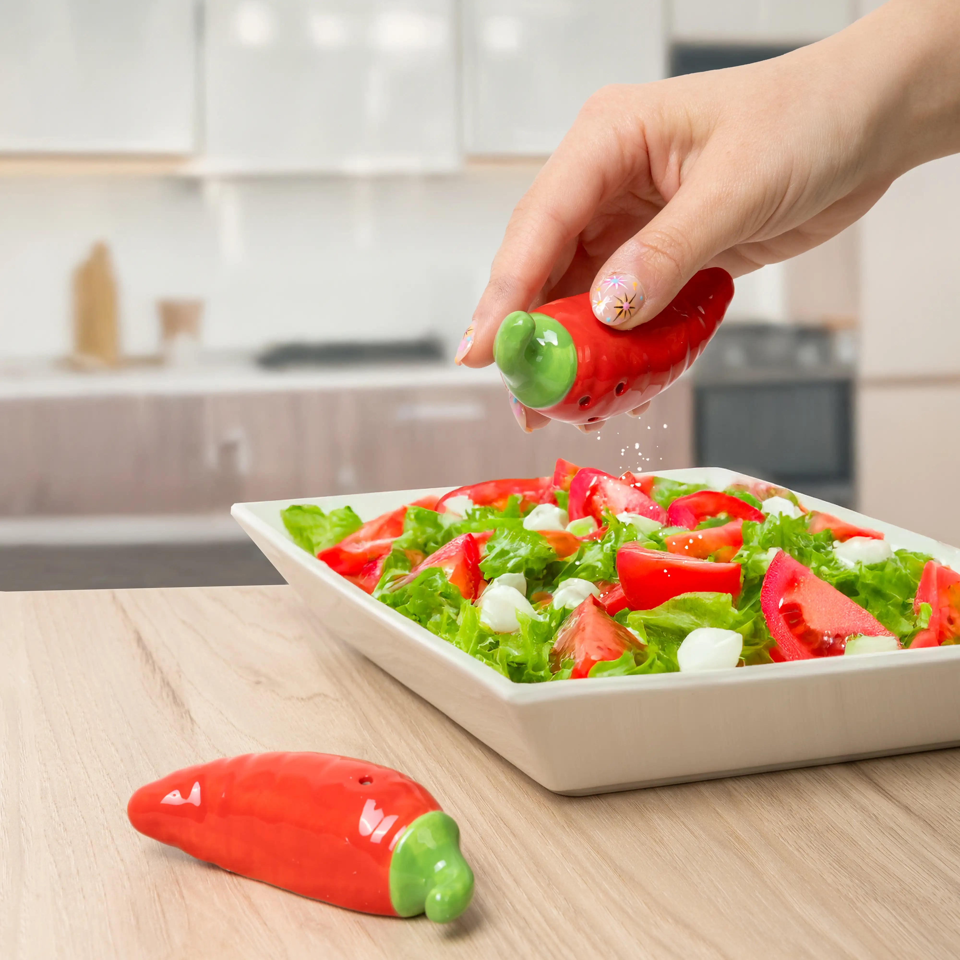 Salero y pimentero “Chilli”