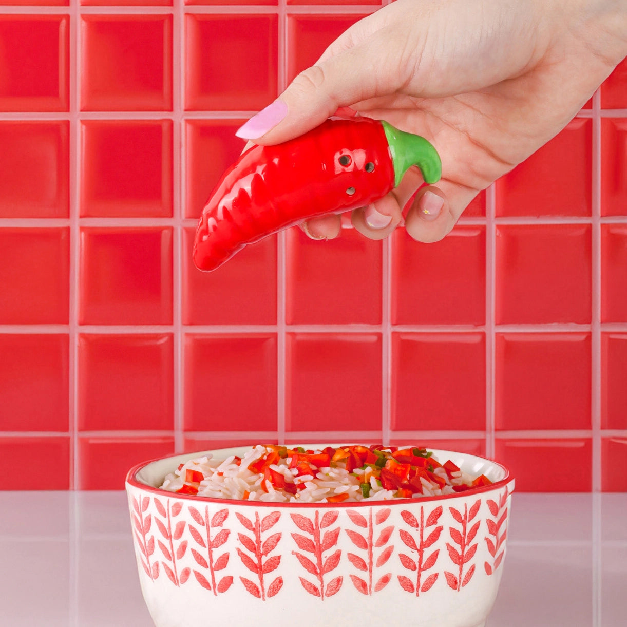 Salero y pimentero “Chilli”