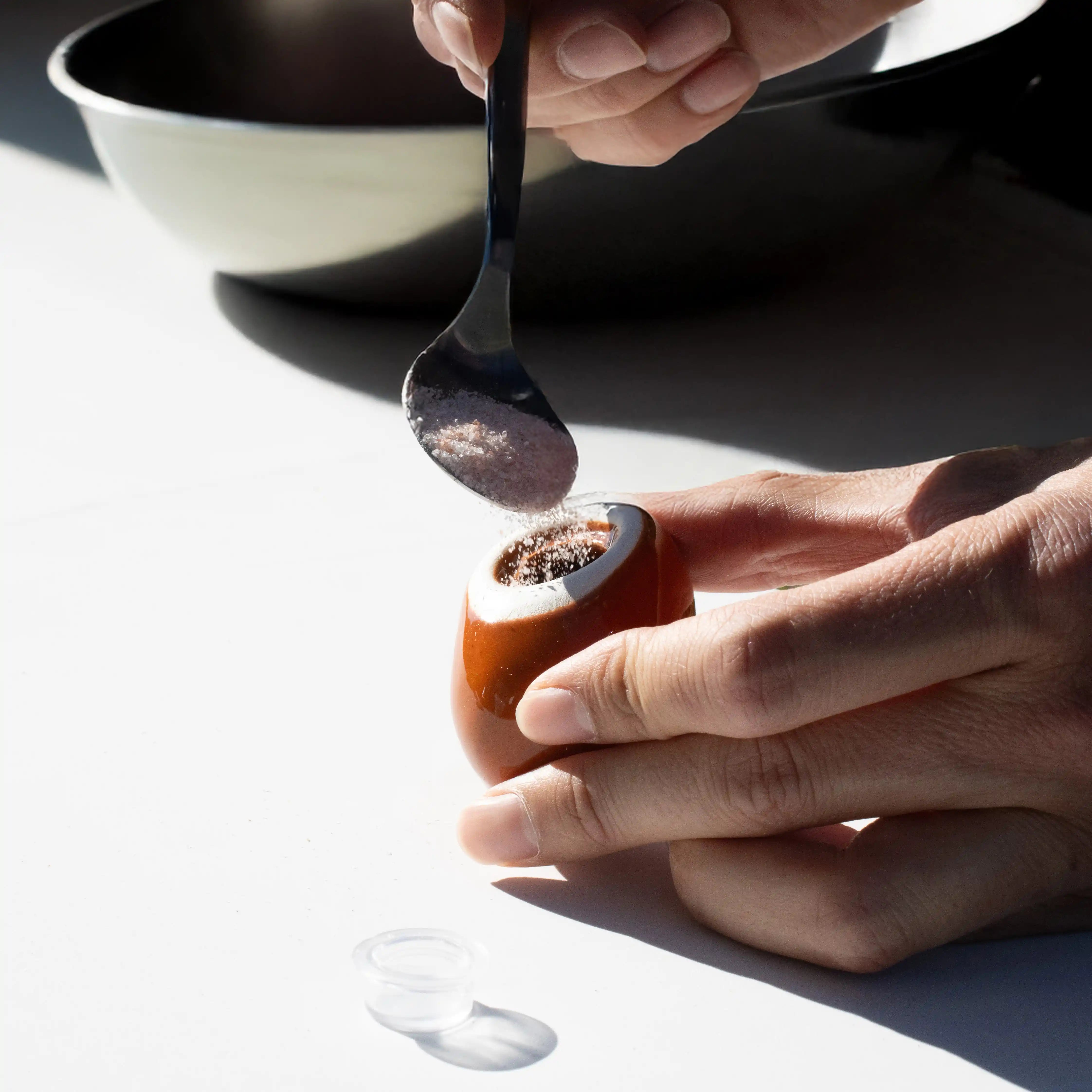 Salero y pimentero “Cacahuete”