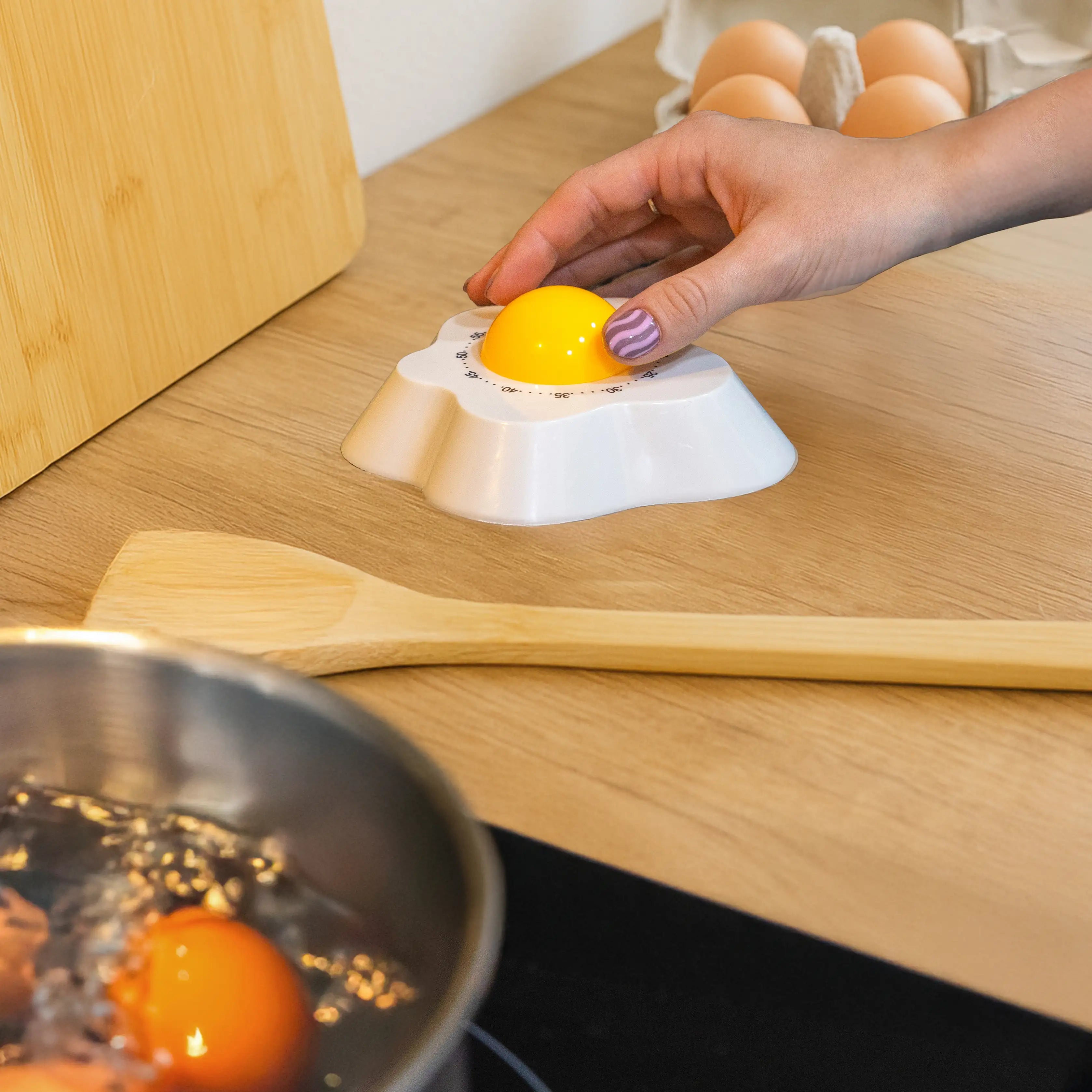Temporizador de cocina “Huevo”