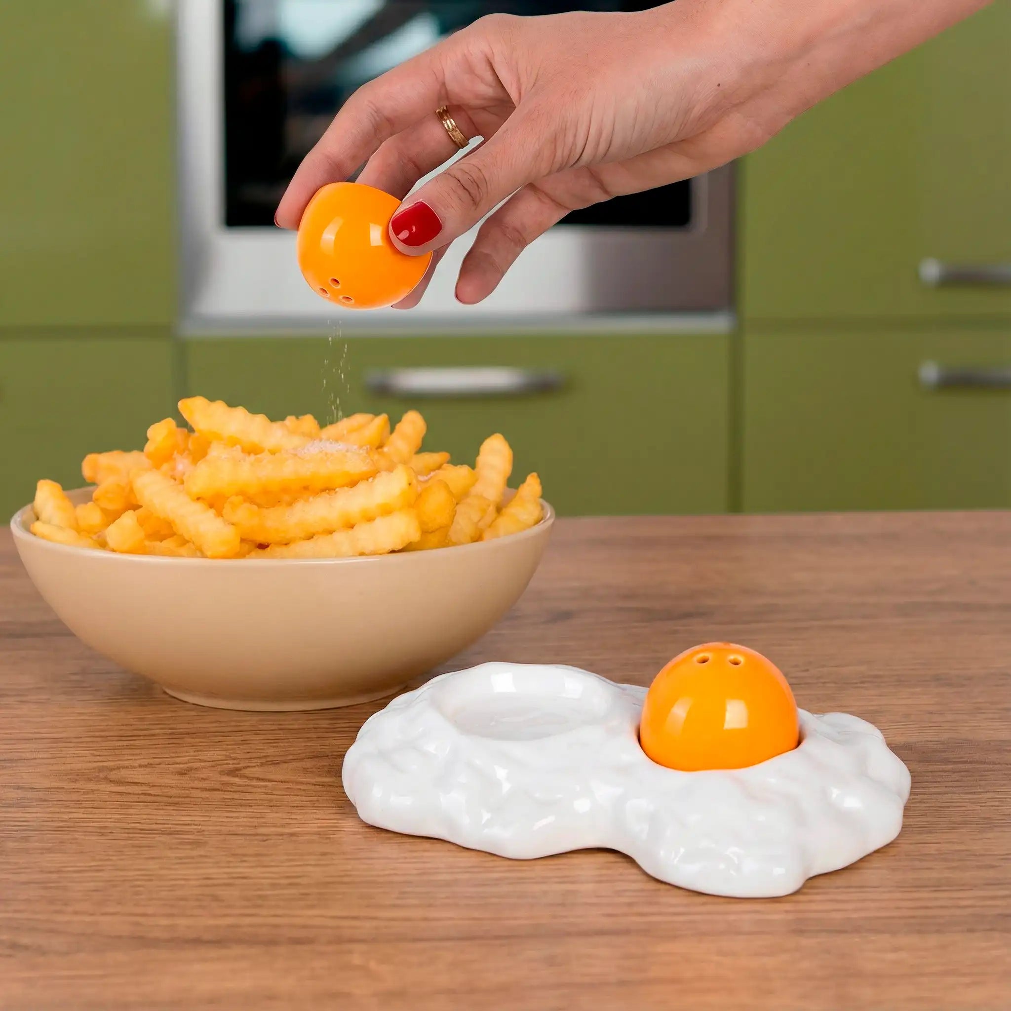 Salero y pimentero “Huevo”