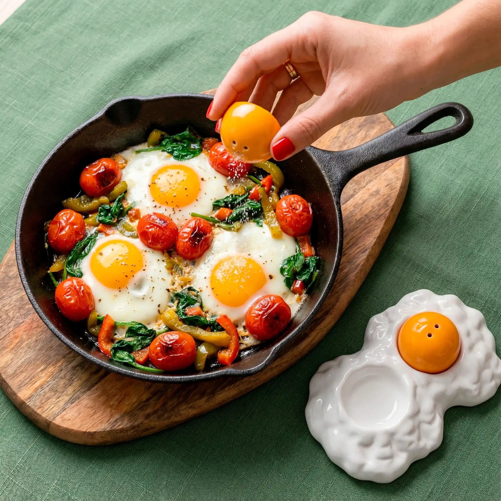 Salero y pimentero “Huevo”