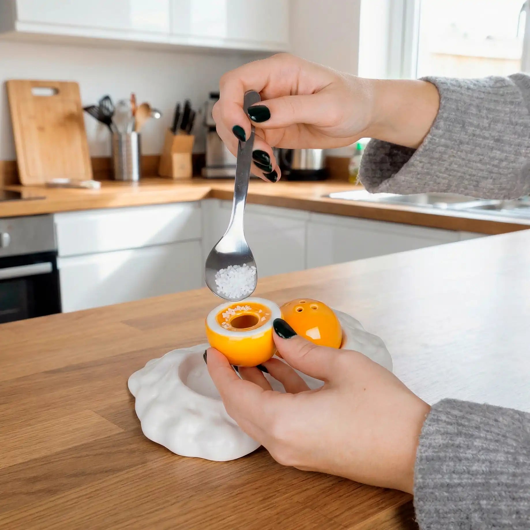 Salero y pimentero “Huevo”