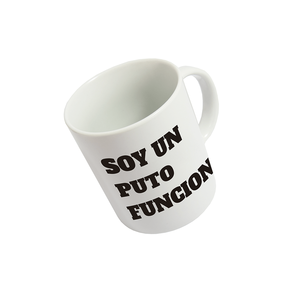 Taza 'Soy un Puto Funcionario'