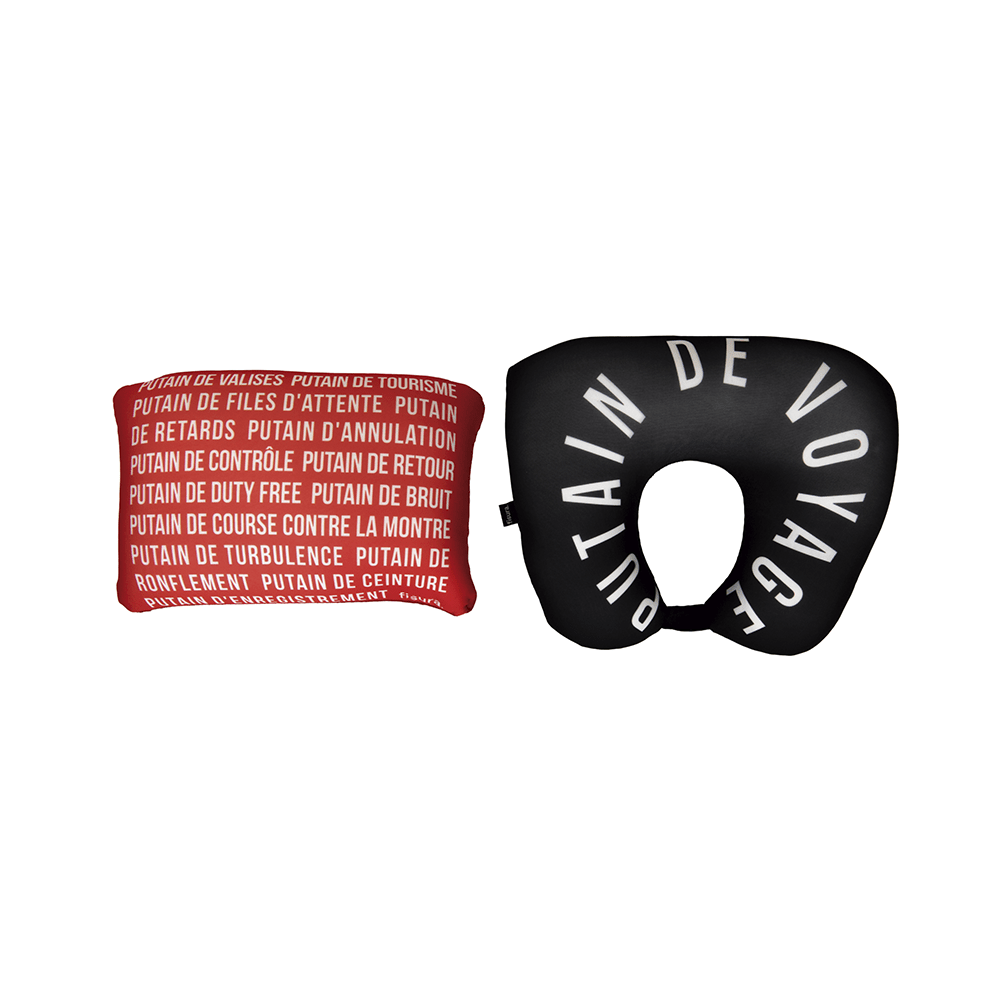 Almohada 2en1 "Putain de Voyage"