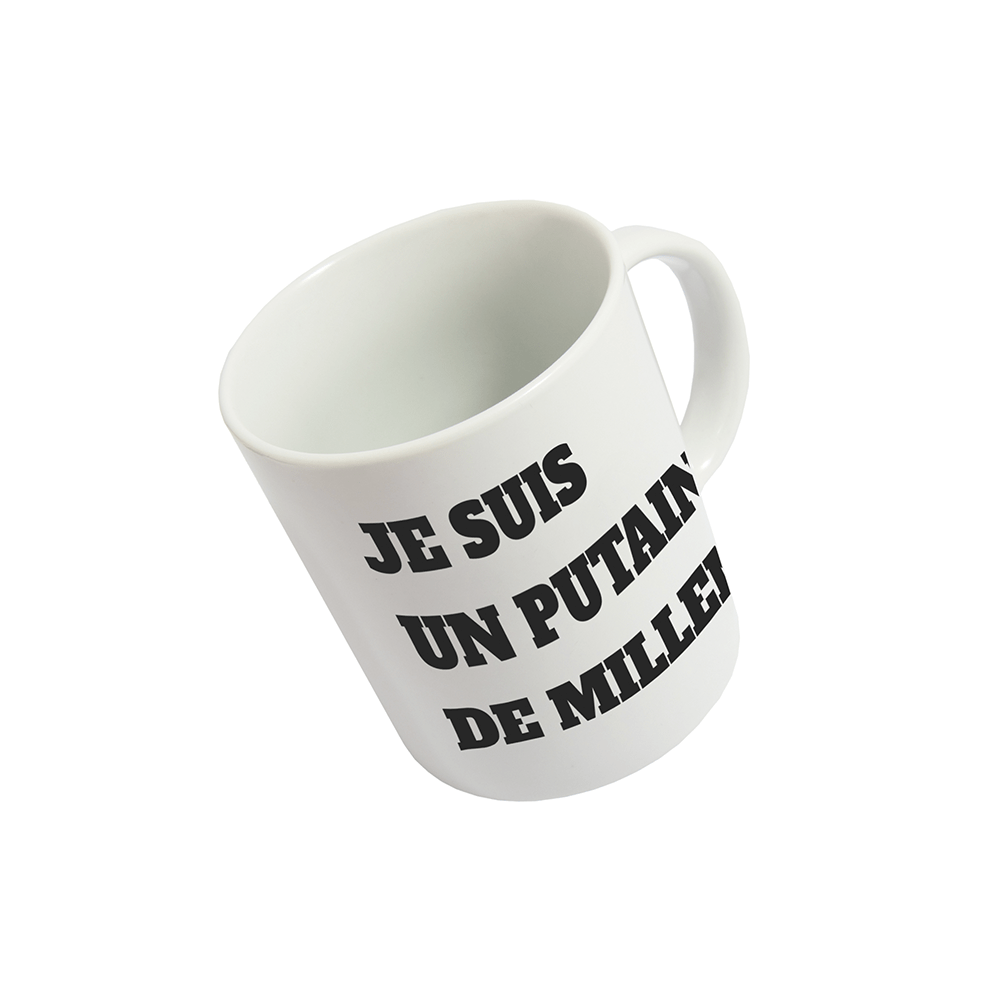 Taza 'Je suis un Putain de Millenial' FR