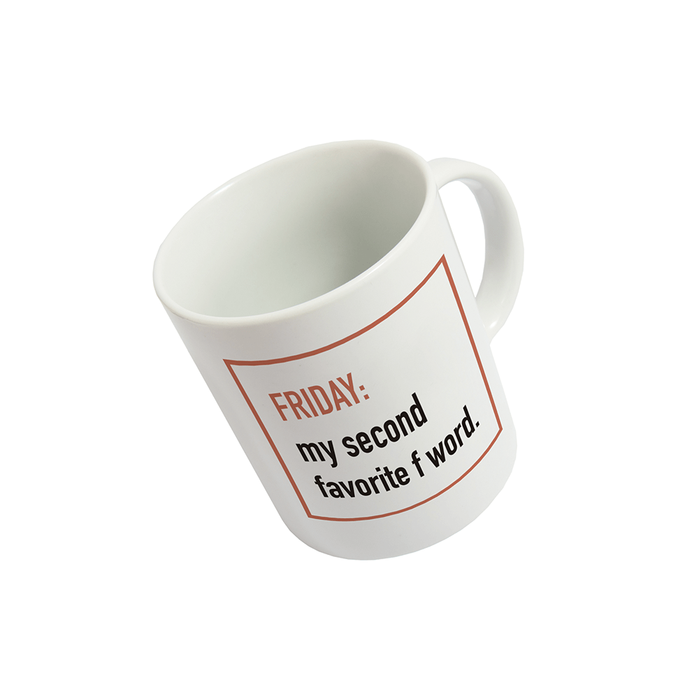Taza 'Friday,my second favorite…' ENG