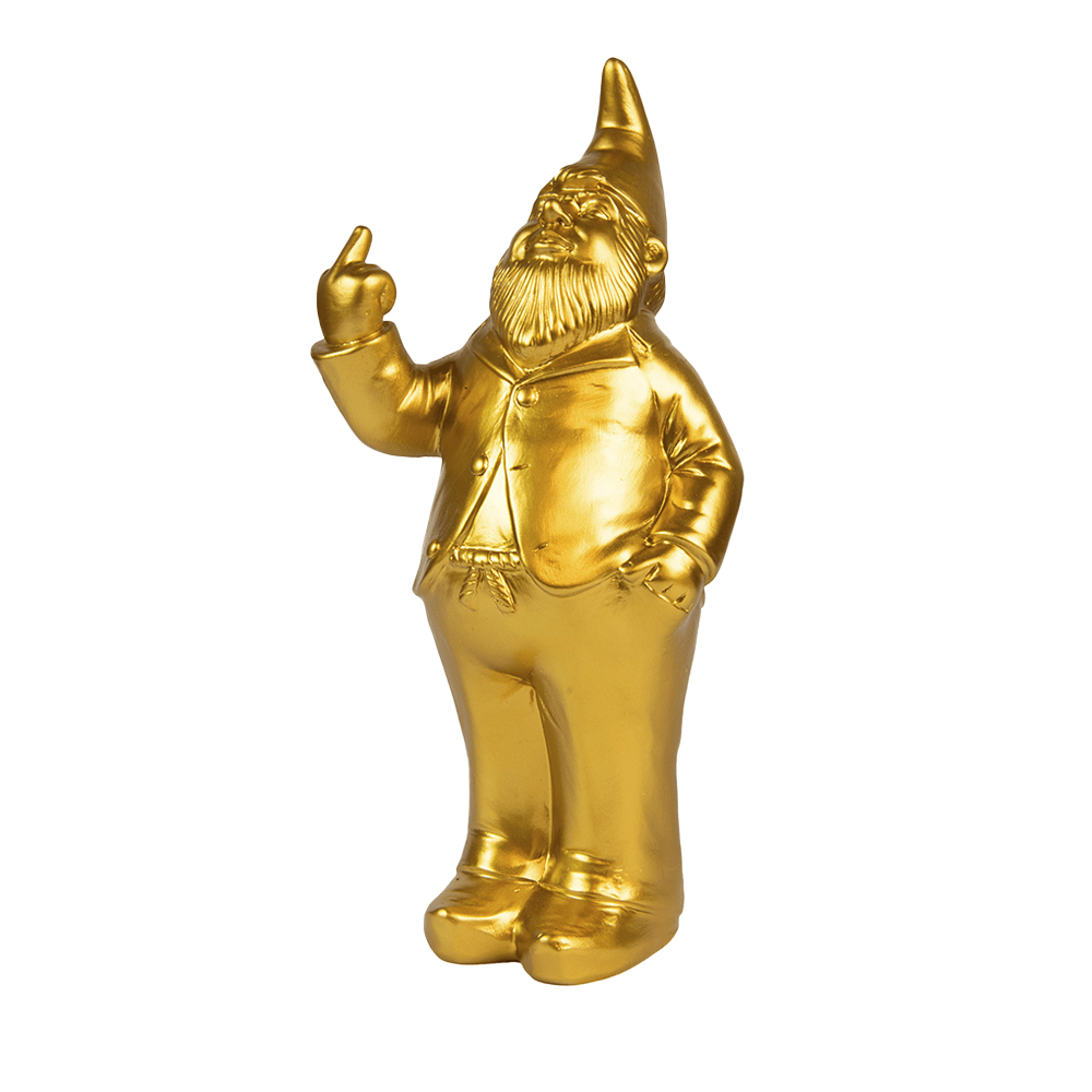 Hucha original "Gnomo" - Dorada