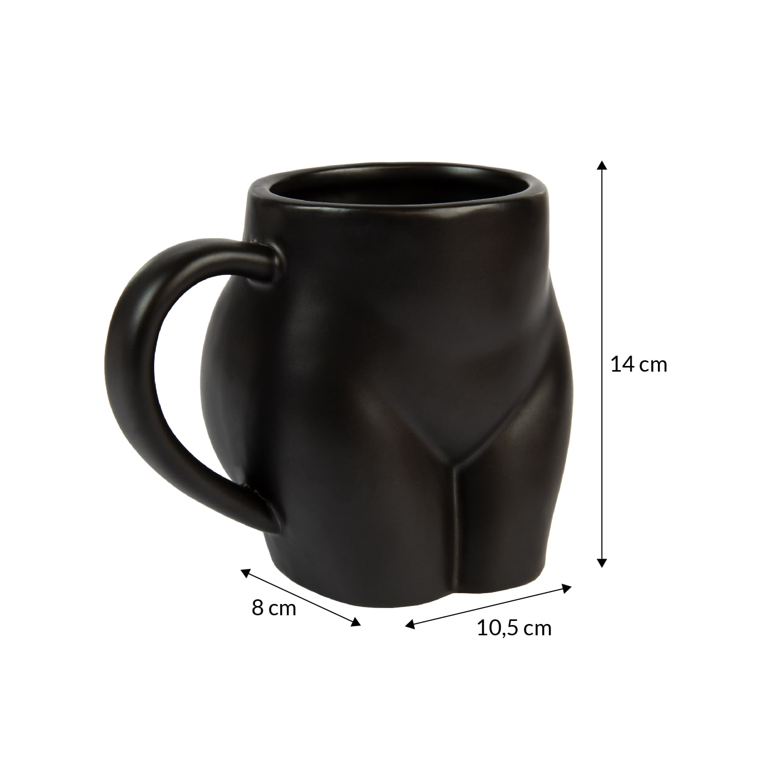 Taza "Culo" Negro