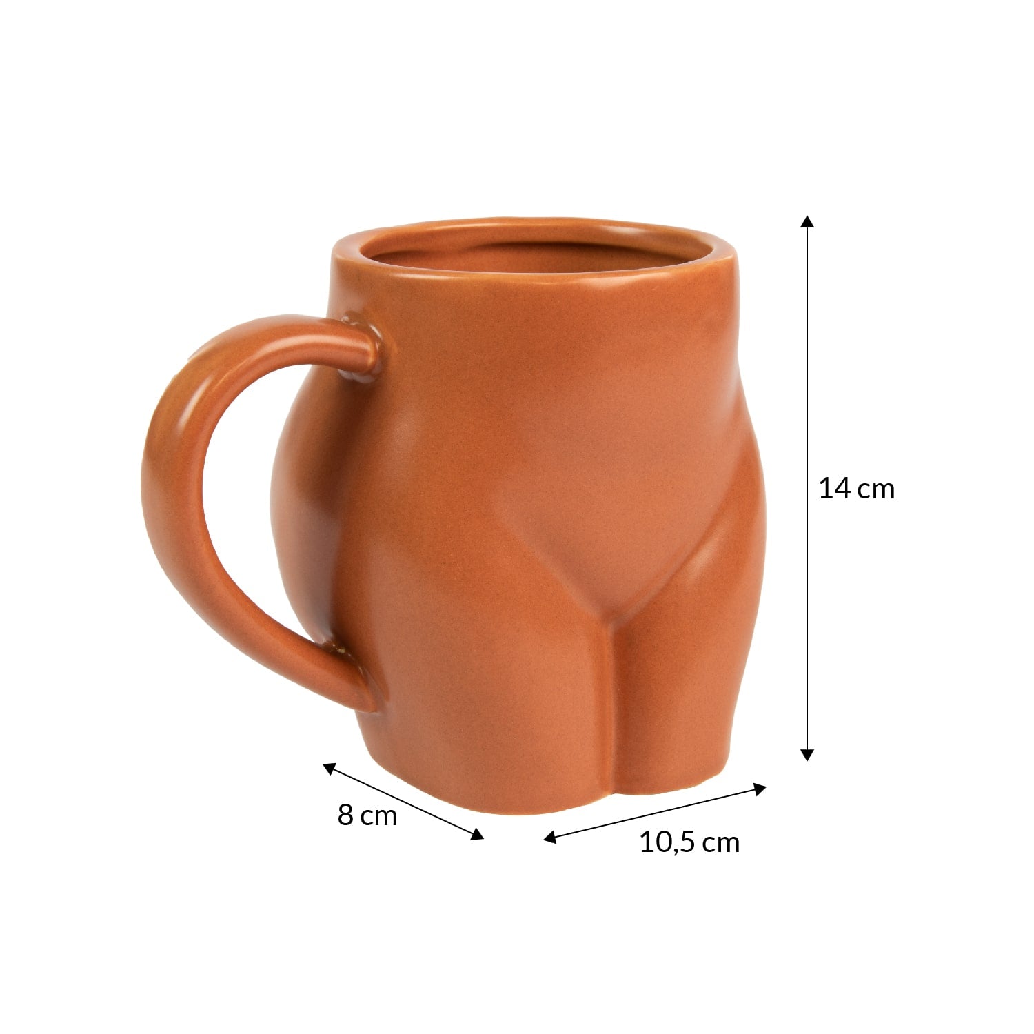 Taza "Culo" Terracota
