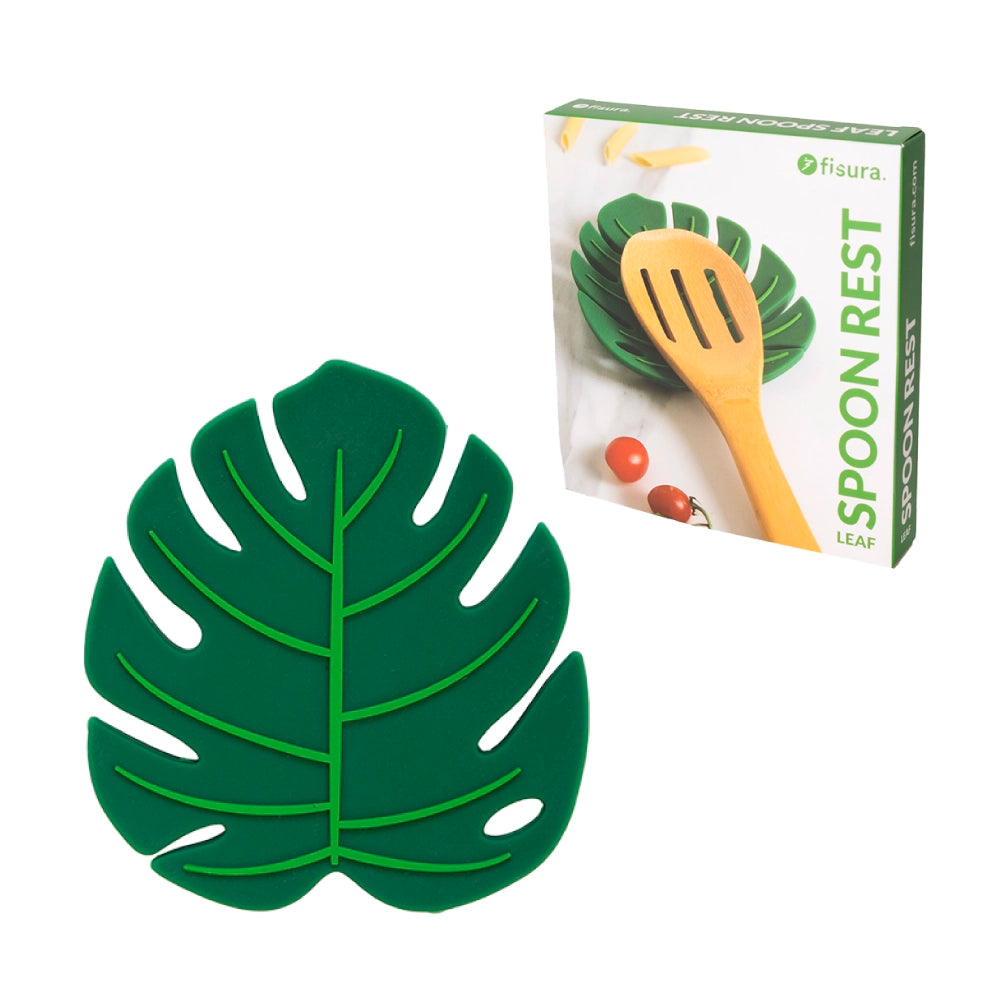 Reposa cucharas "hoja"