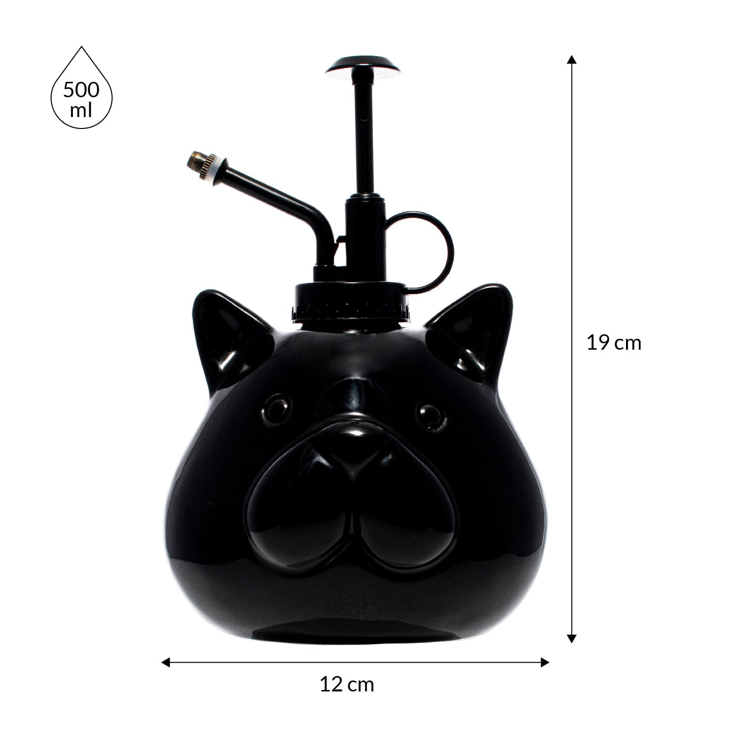 Pulverizador para plantas “gato” negro