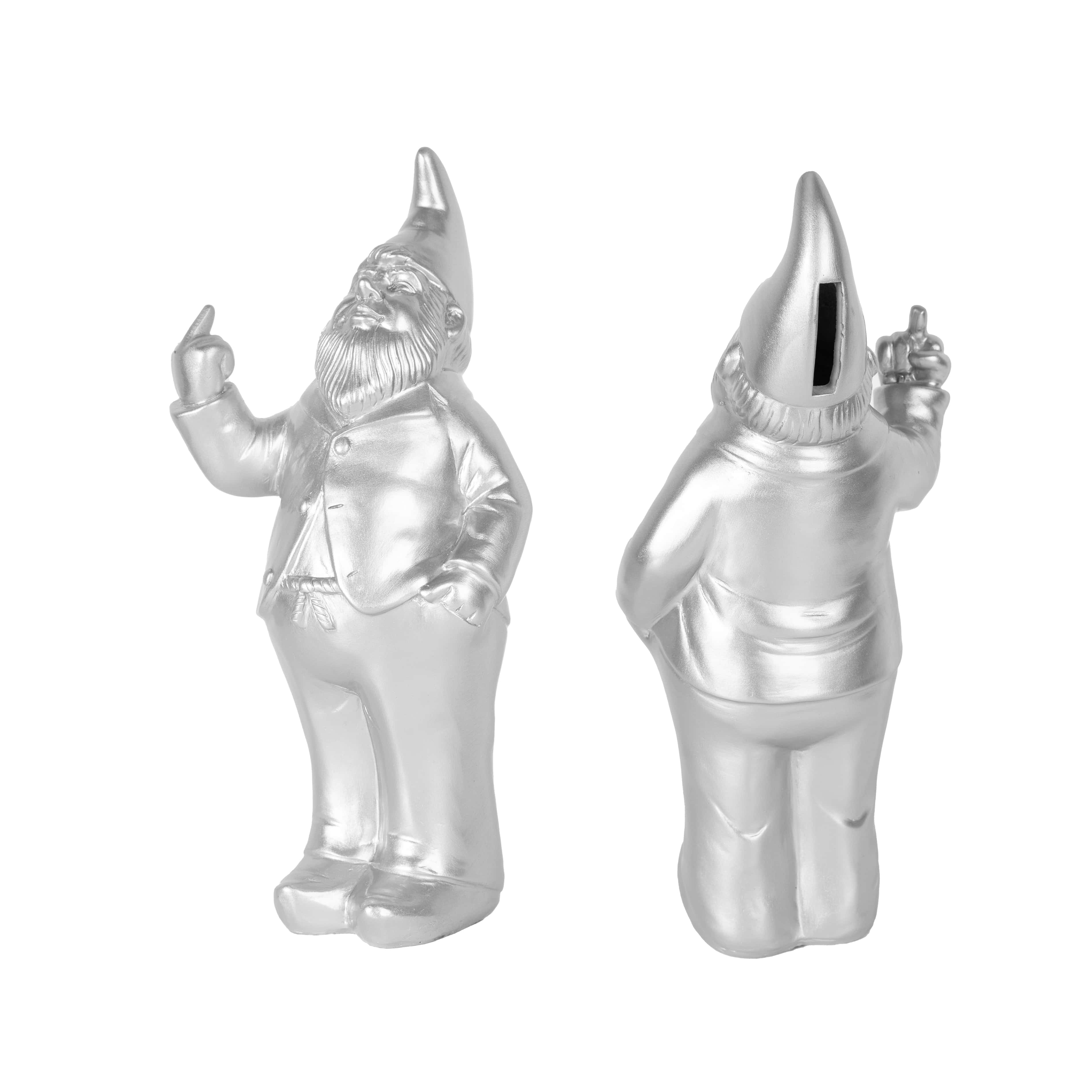 Hucha original "Gnomo" - Plateada