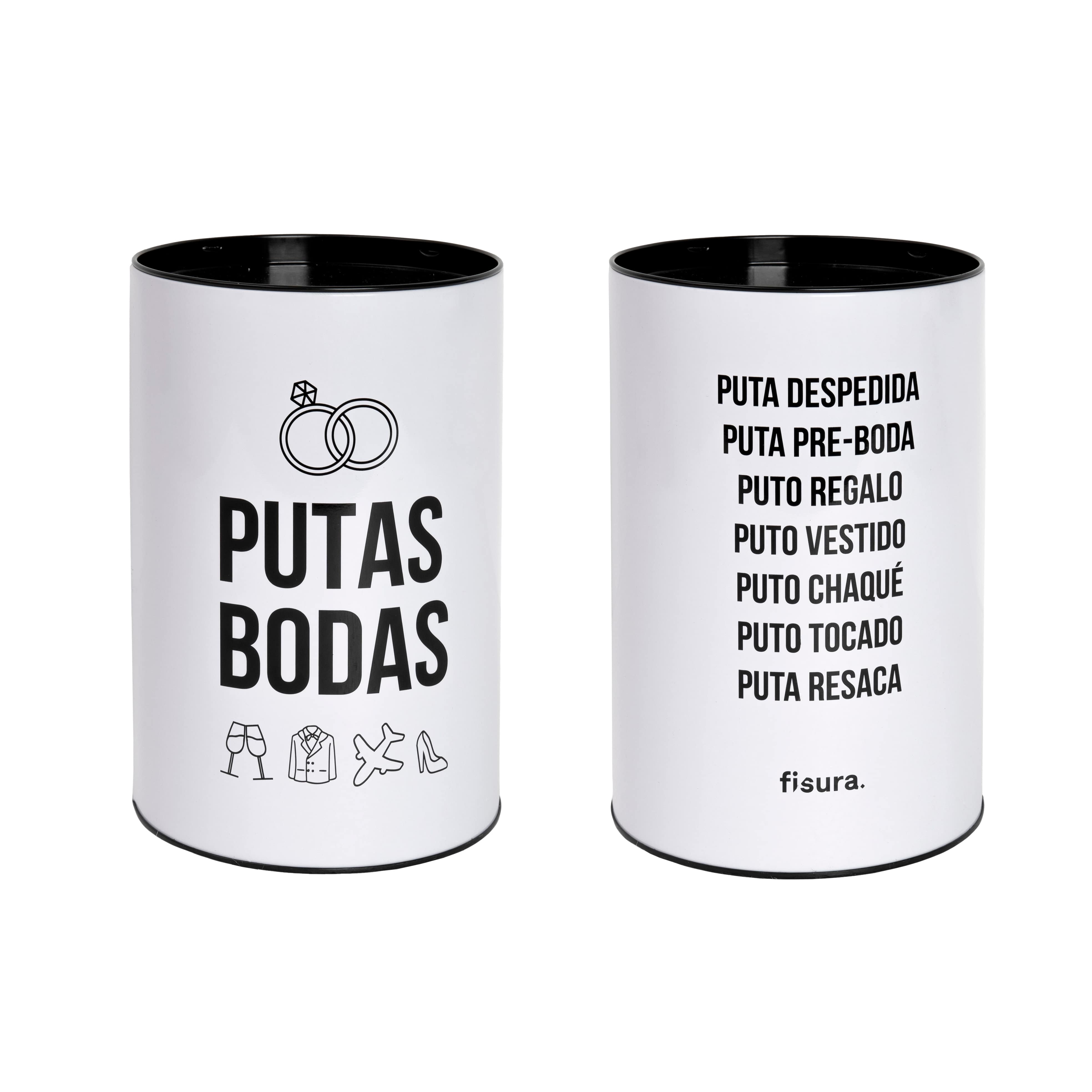 Hucha grande "Putas bodas"