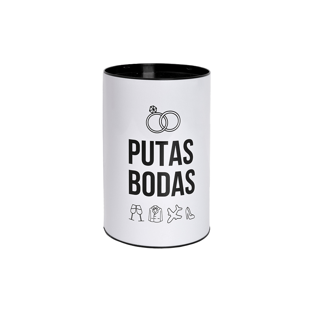 Hucha grande "Putas bodas"