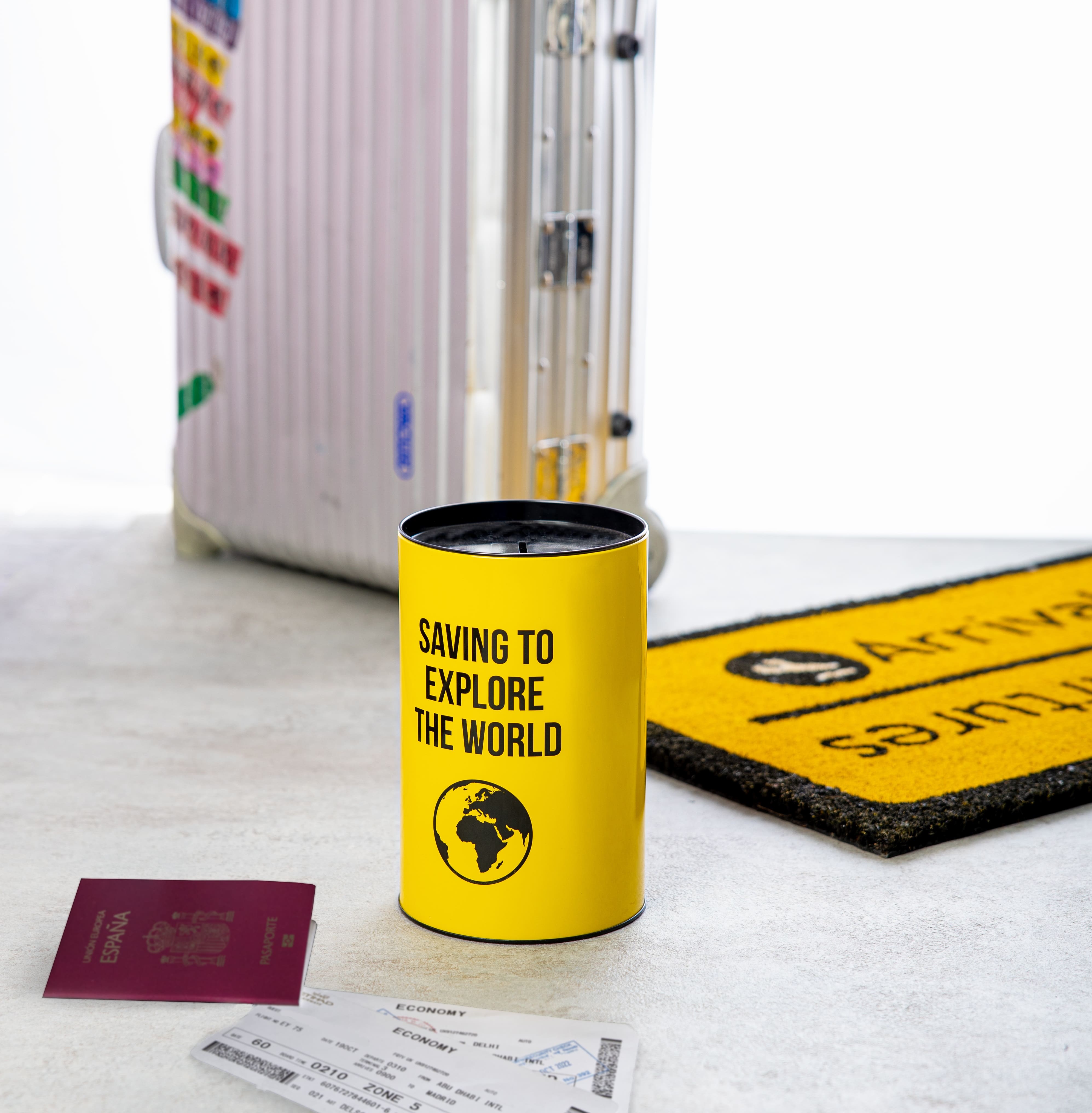 Hucha grande "Saving to explore"