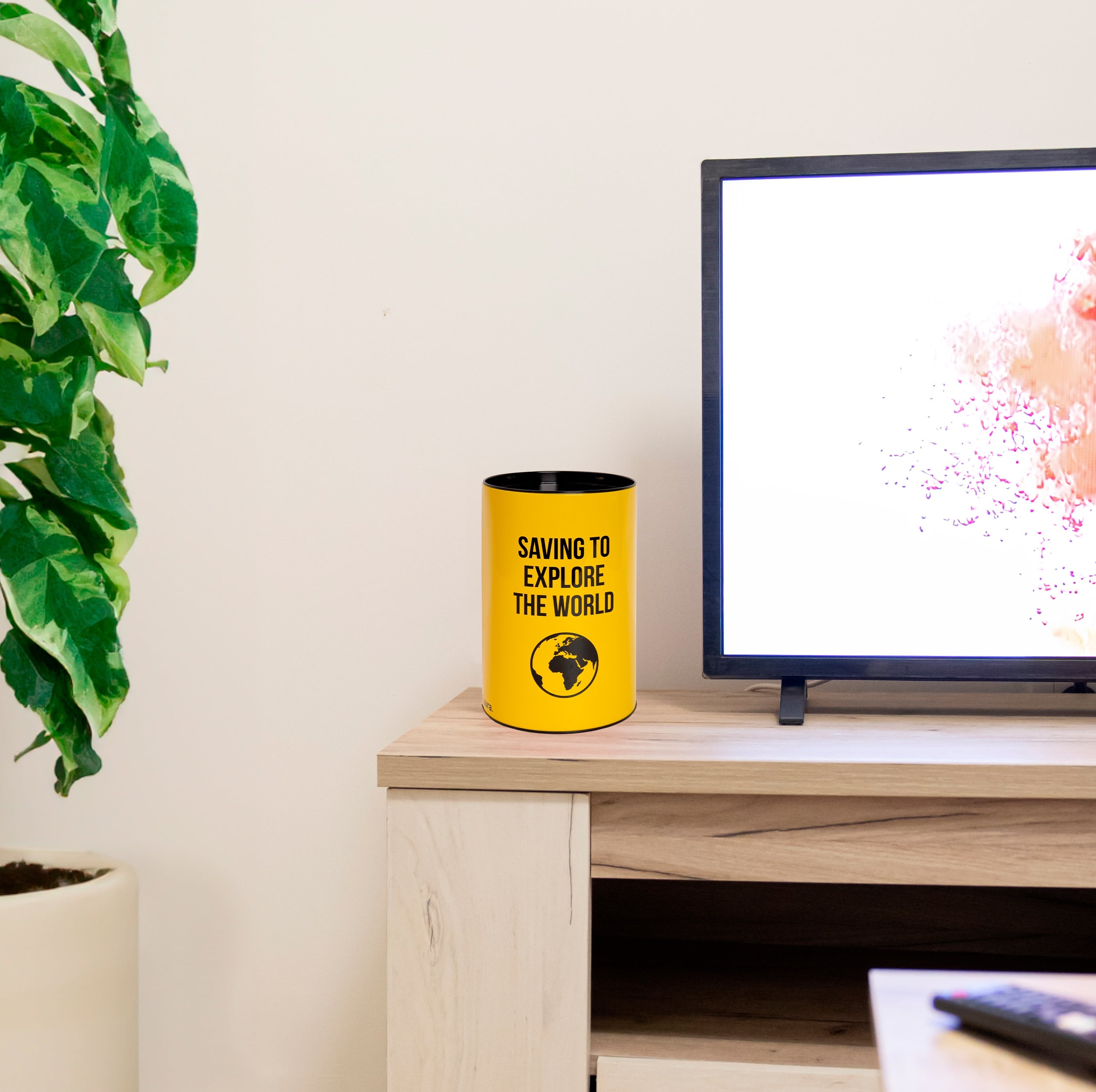 Hucha grande "Saving to explore"