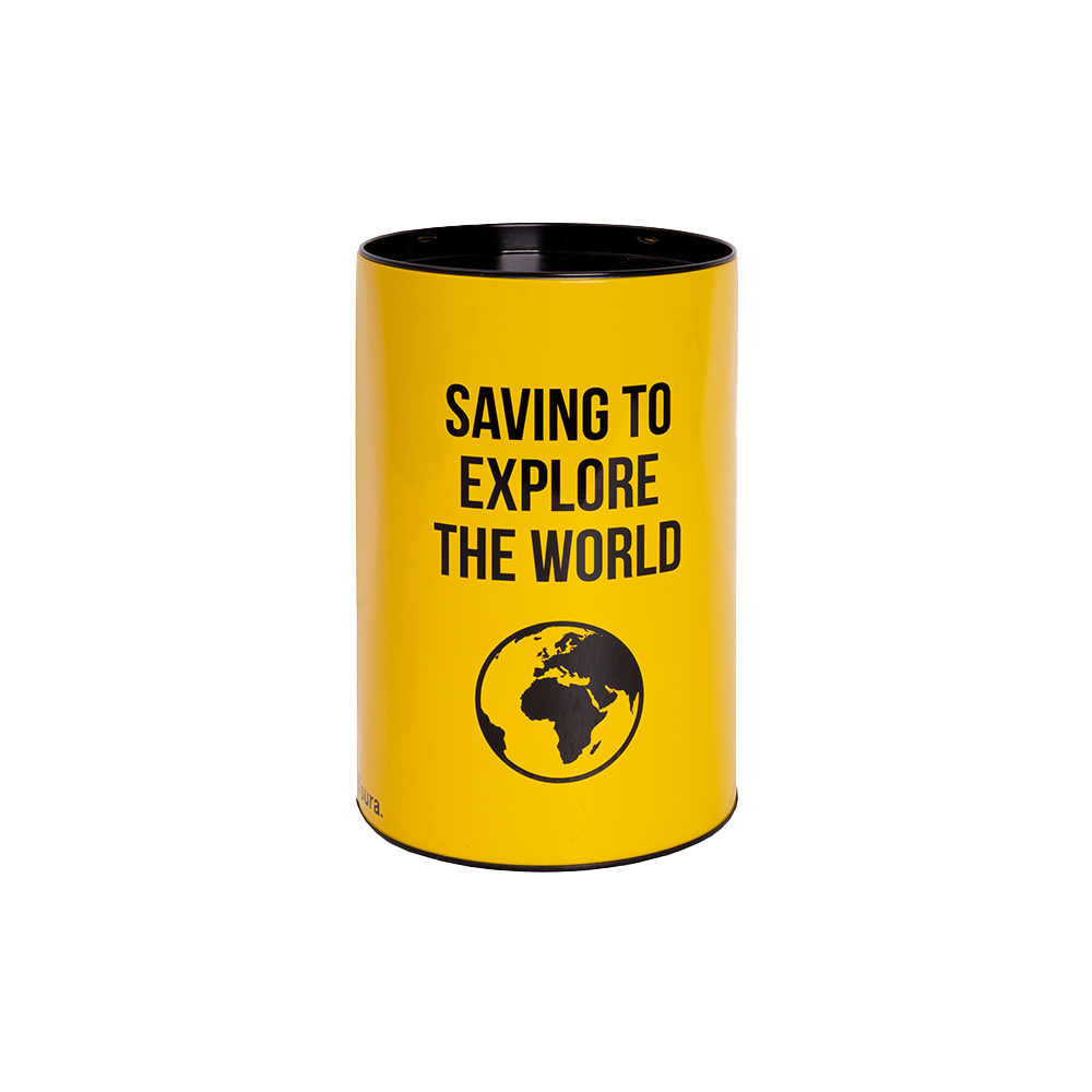 Hucha grande "Saving to explore"