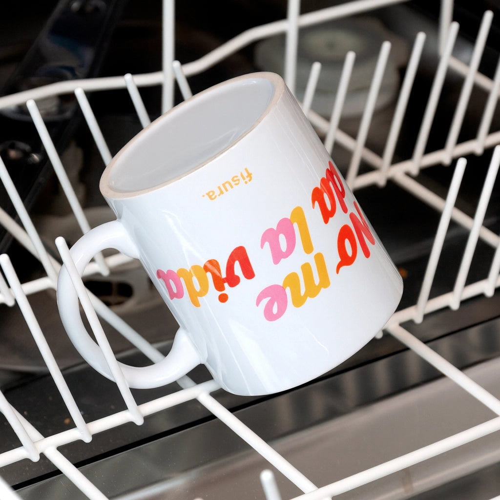Taza "No me da la vida"