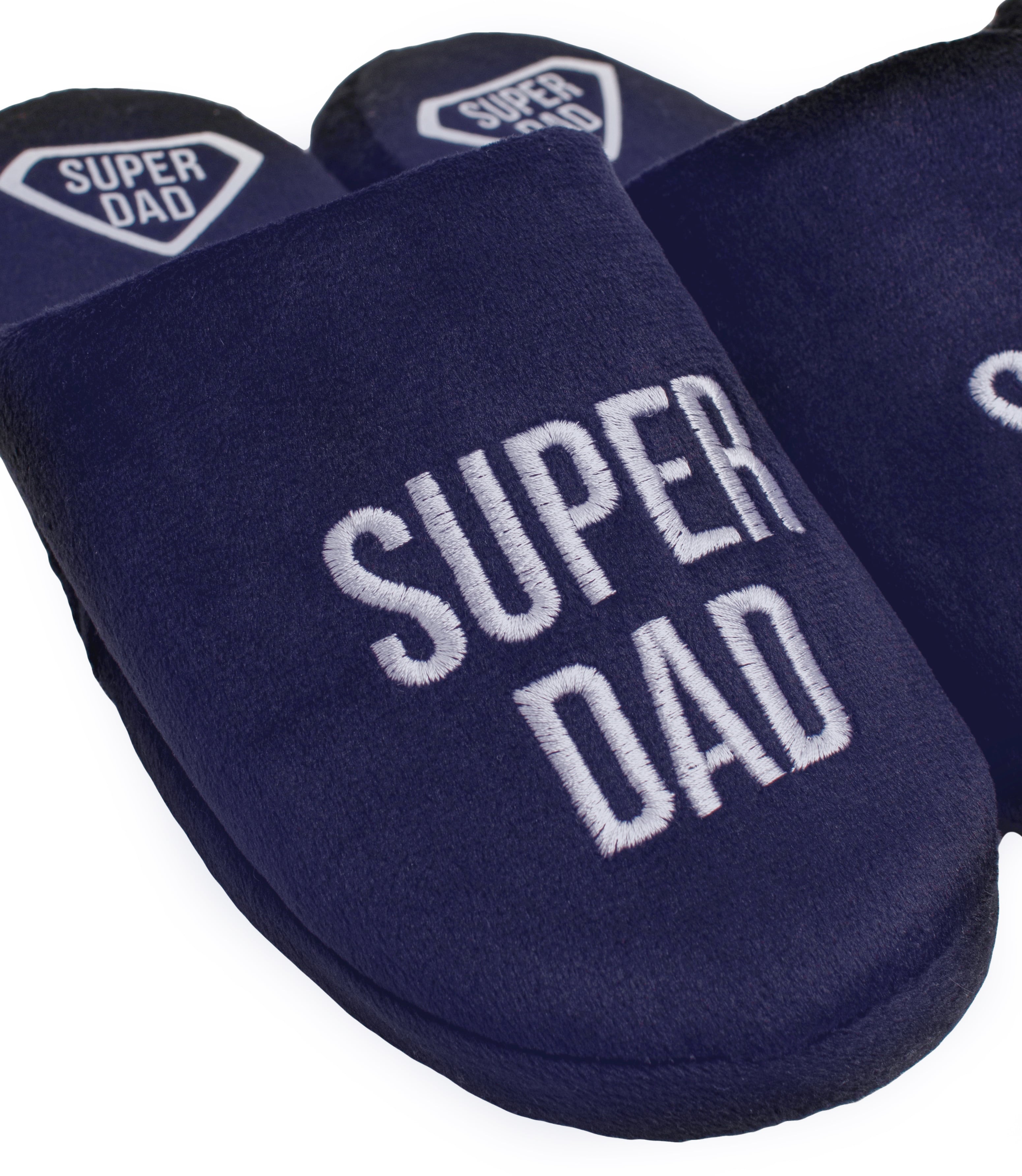 Zapatillas "Super dad" Azul
