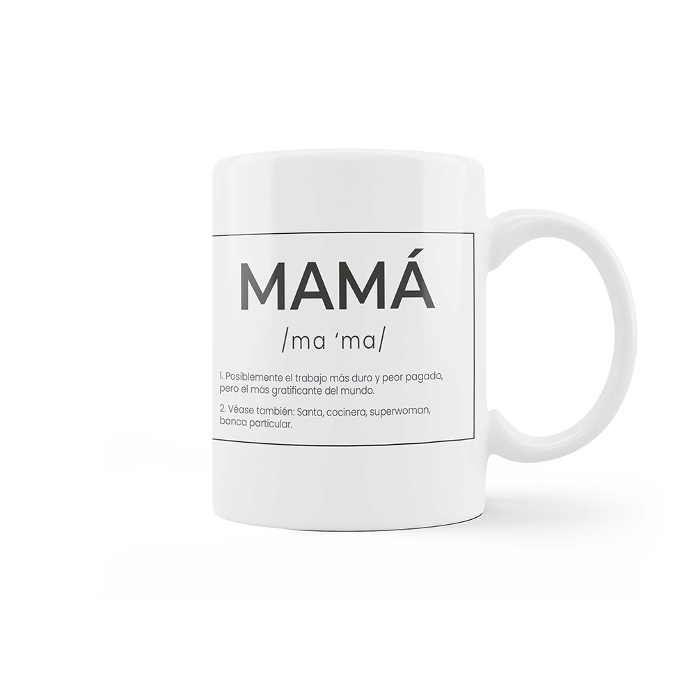 Taza "Mamá" español