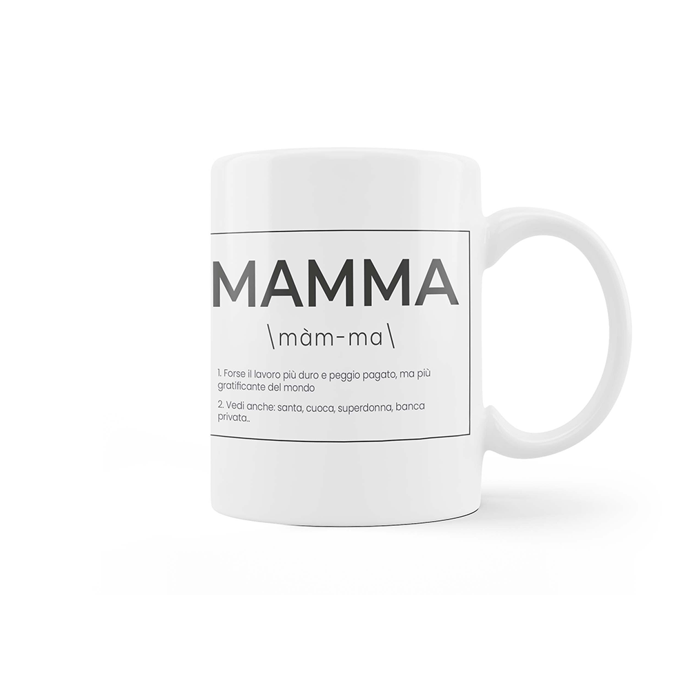 Taza “Mamma” italiano