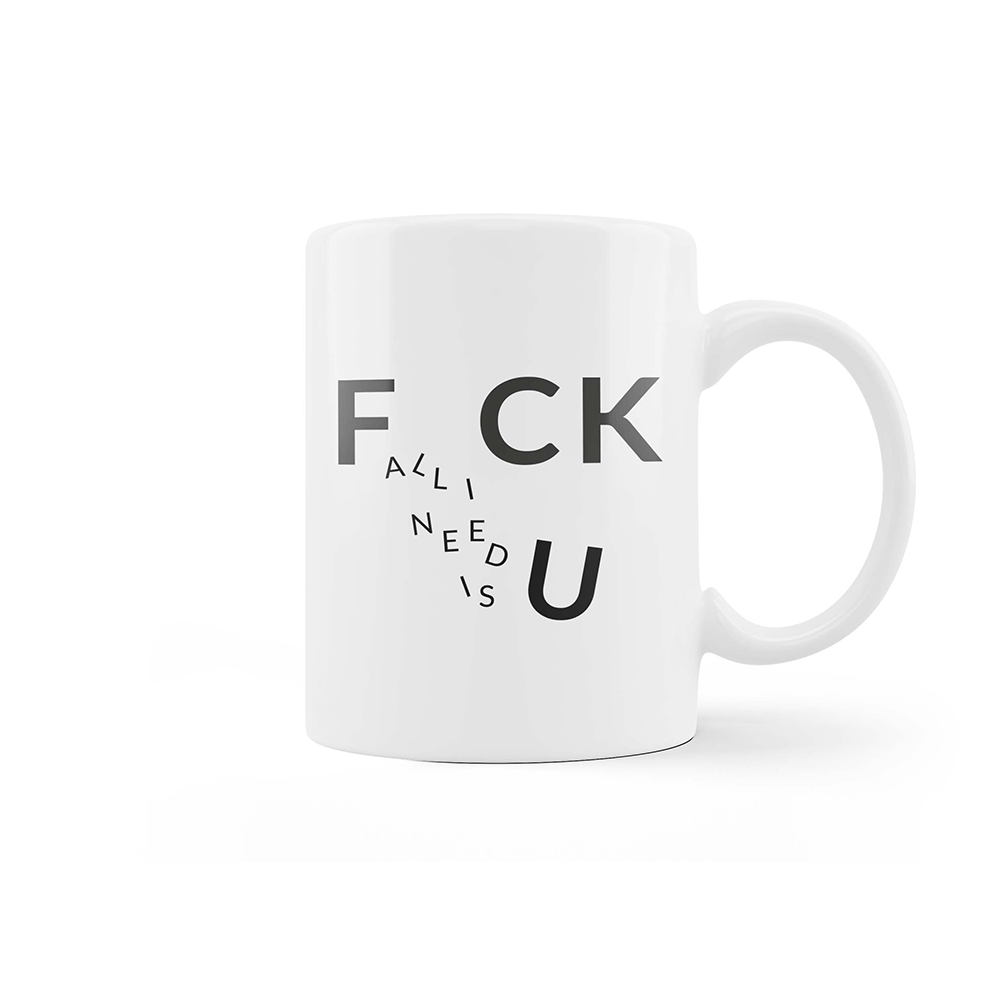 Taza "All I need is u"