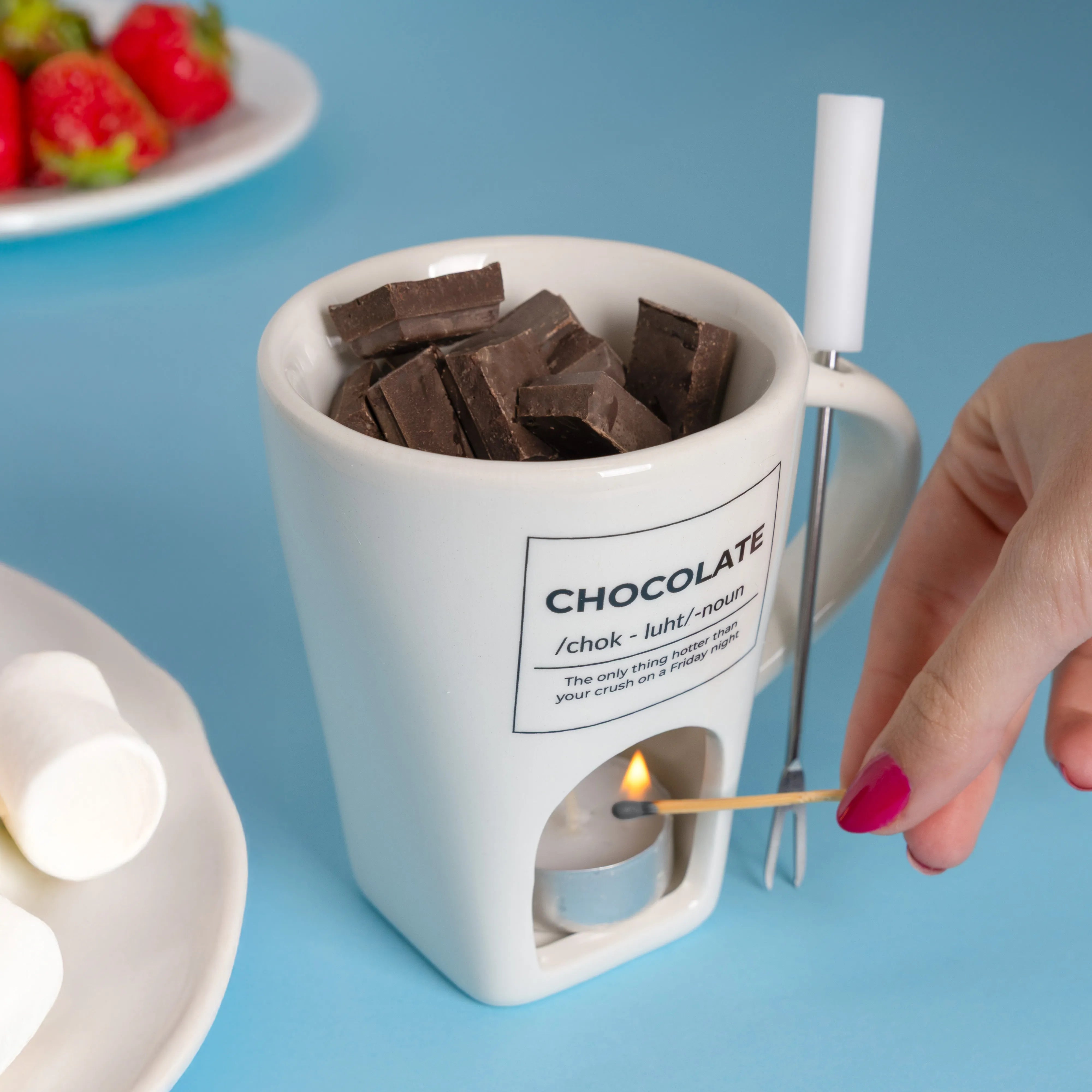 Taza fondue “Chocolate”