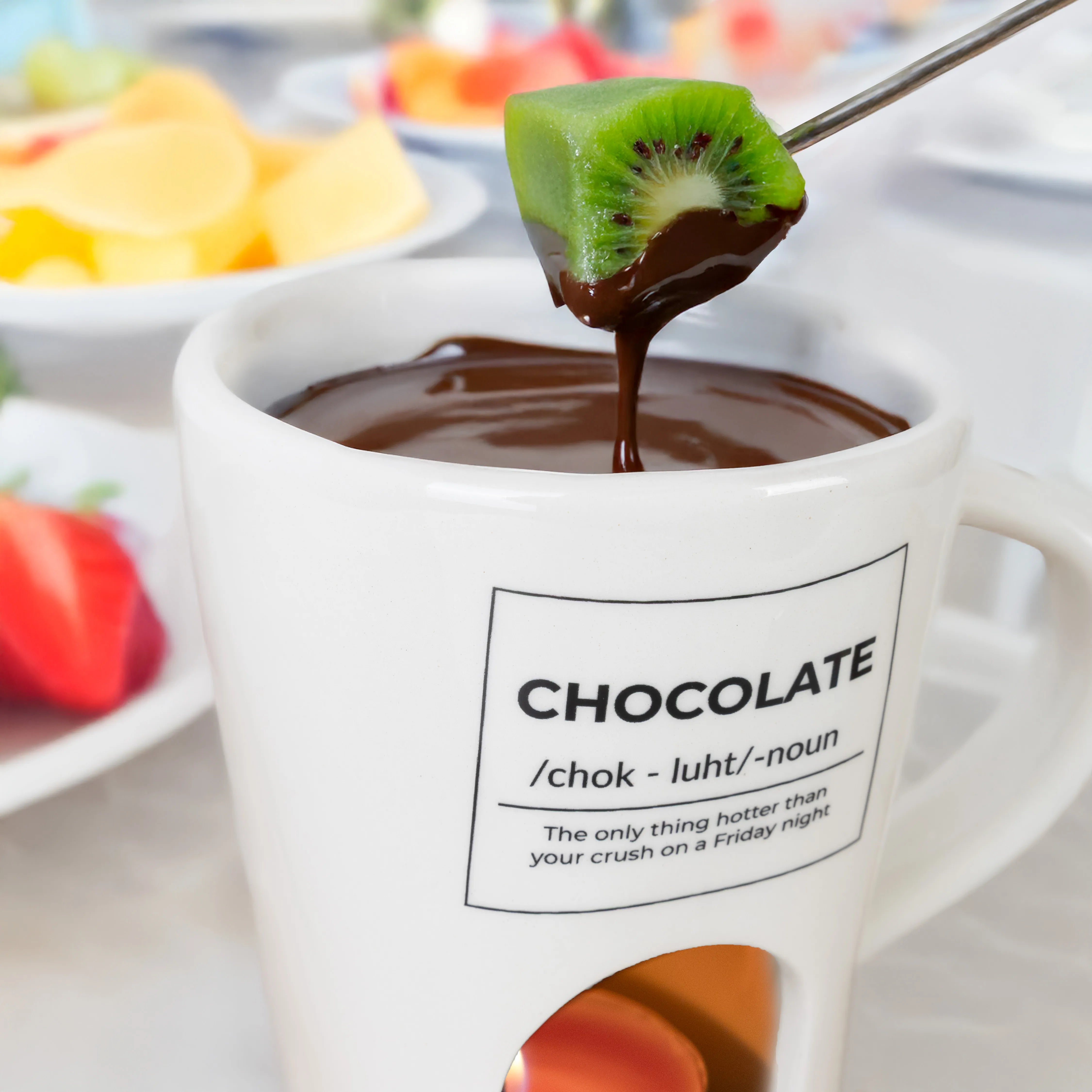 Taza fondue “Chocolate”