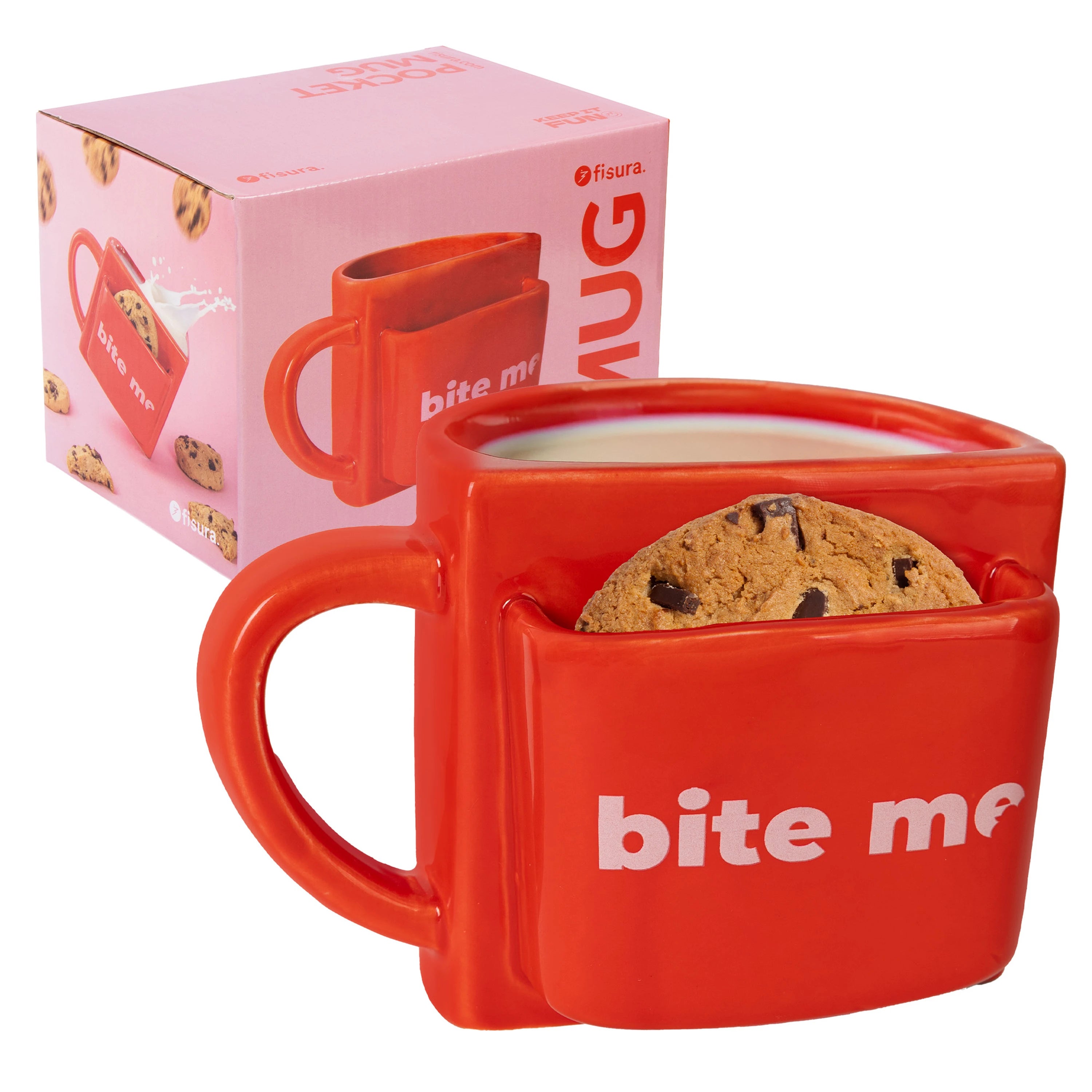 Tasse de poche "Bite me"