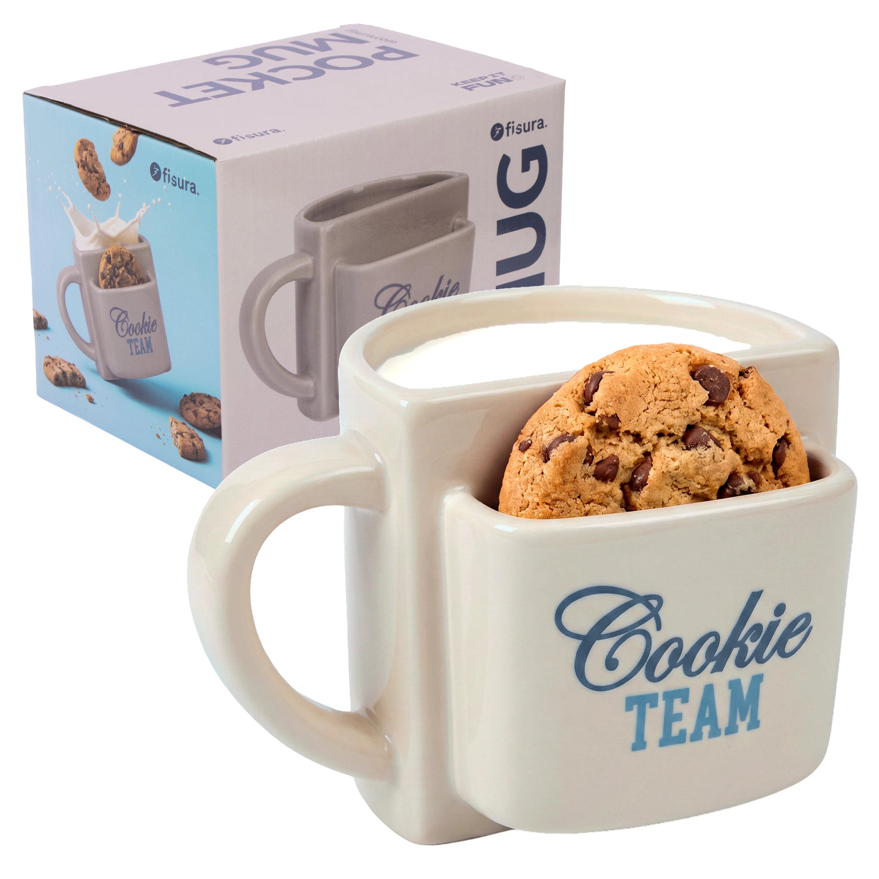 Taza bolsillo “Cookie team”