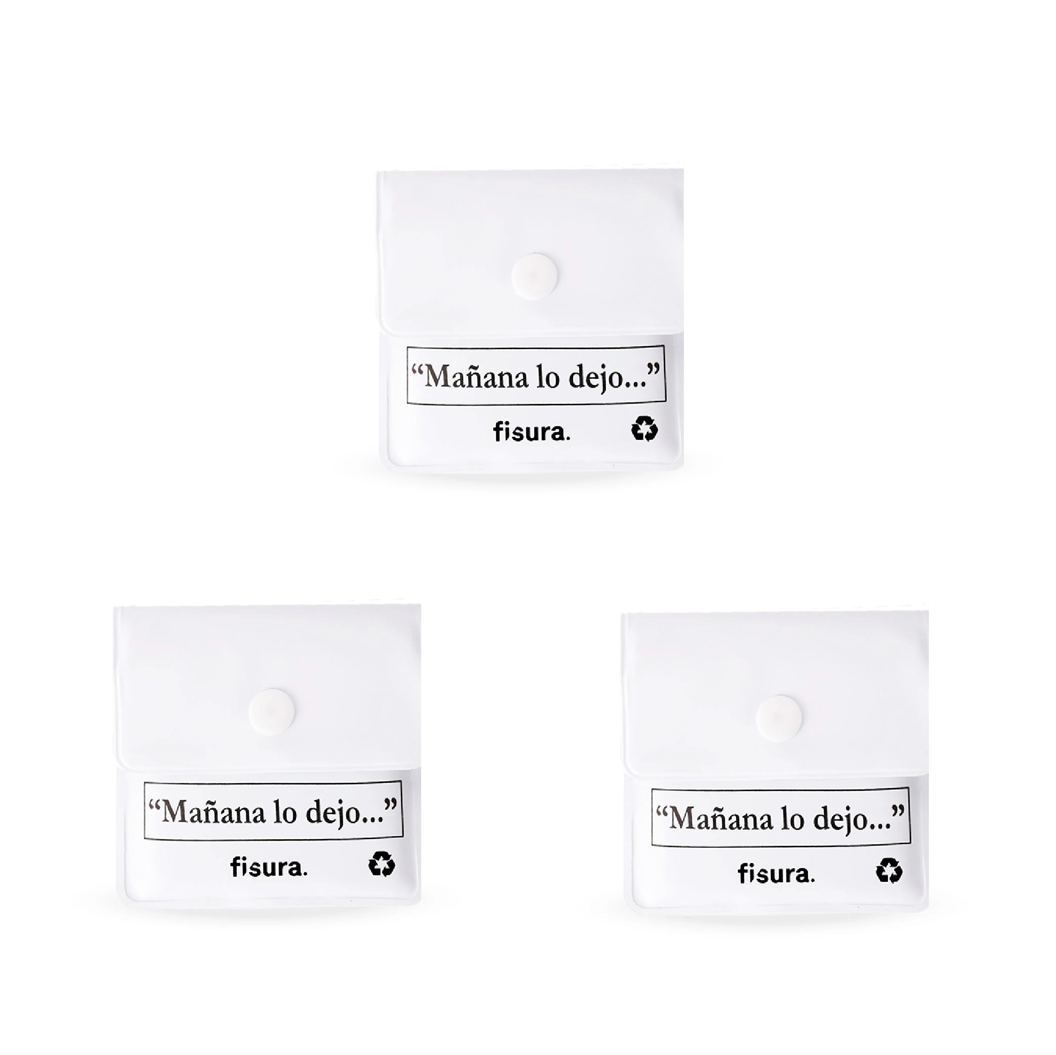 Cenicero portátil “Mañana lo dejo…” 3 unidades