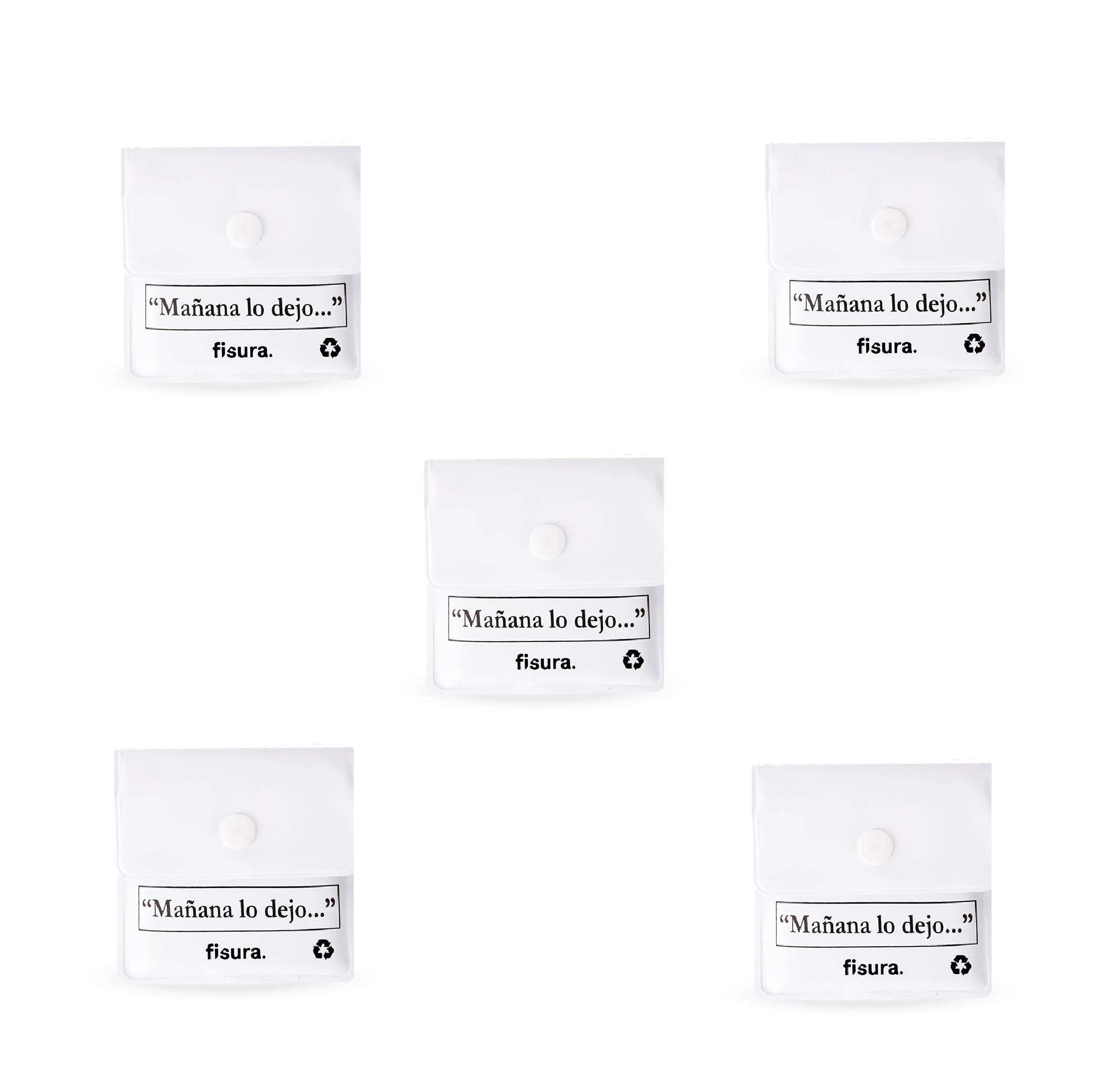 Cenicero portátil “Mañana lo dejo…” 5 unidades