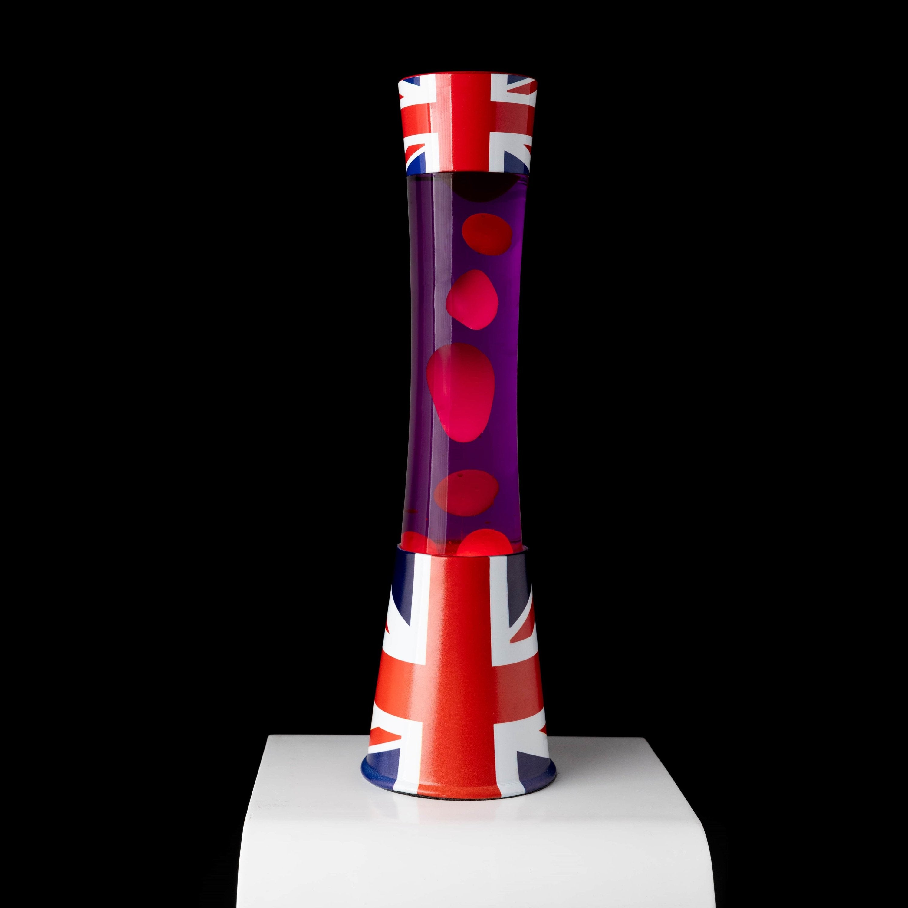 Lámpara de lava "bandera UK"