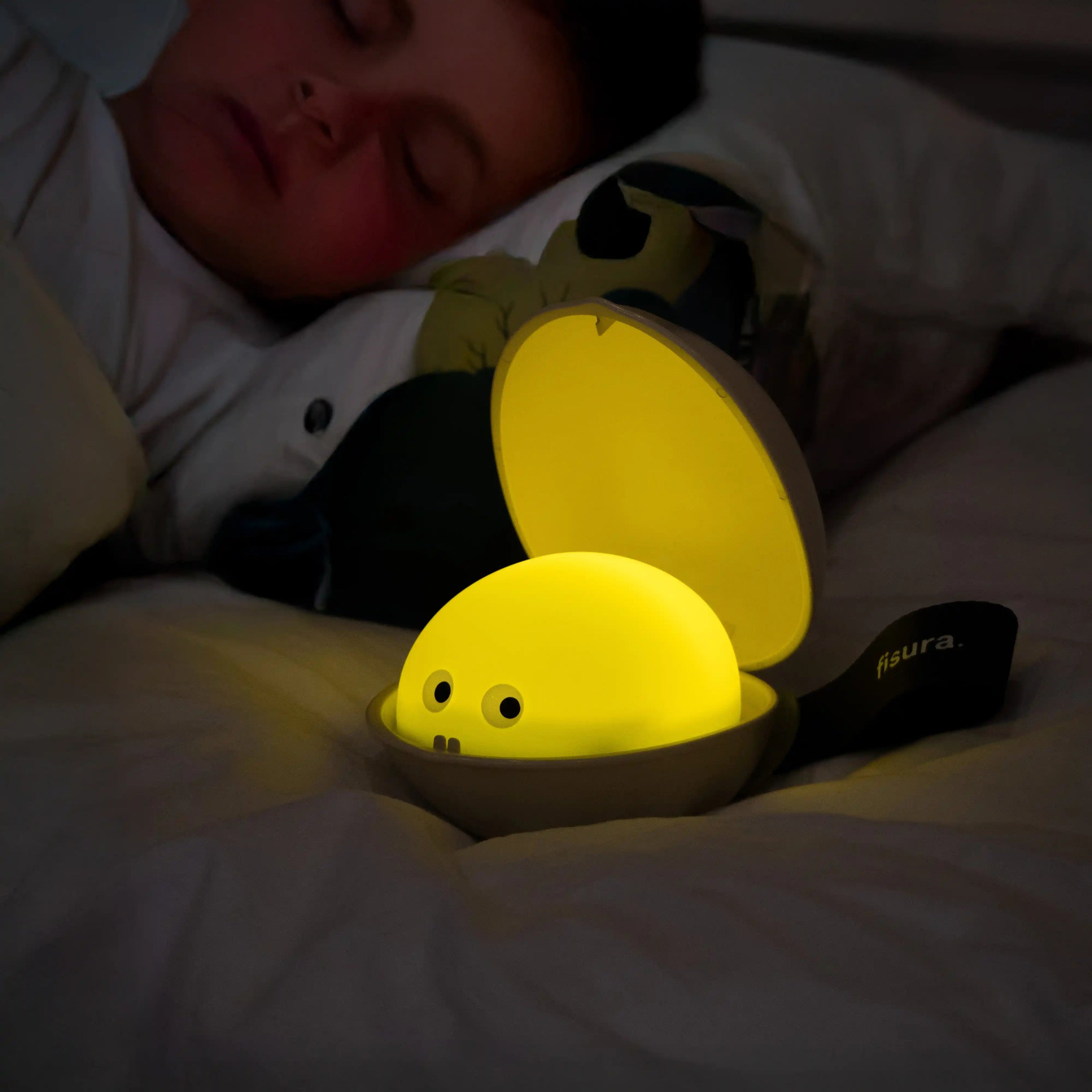 Lámpara quitamiedos pistacho