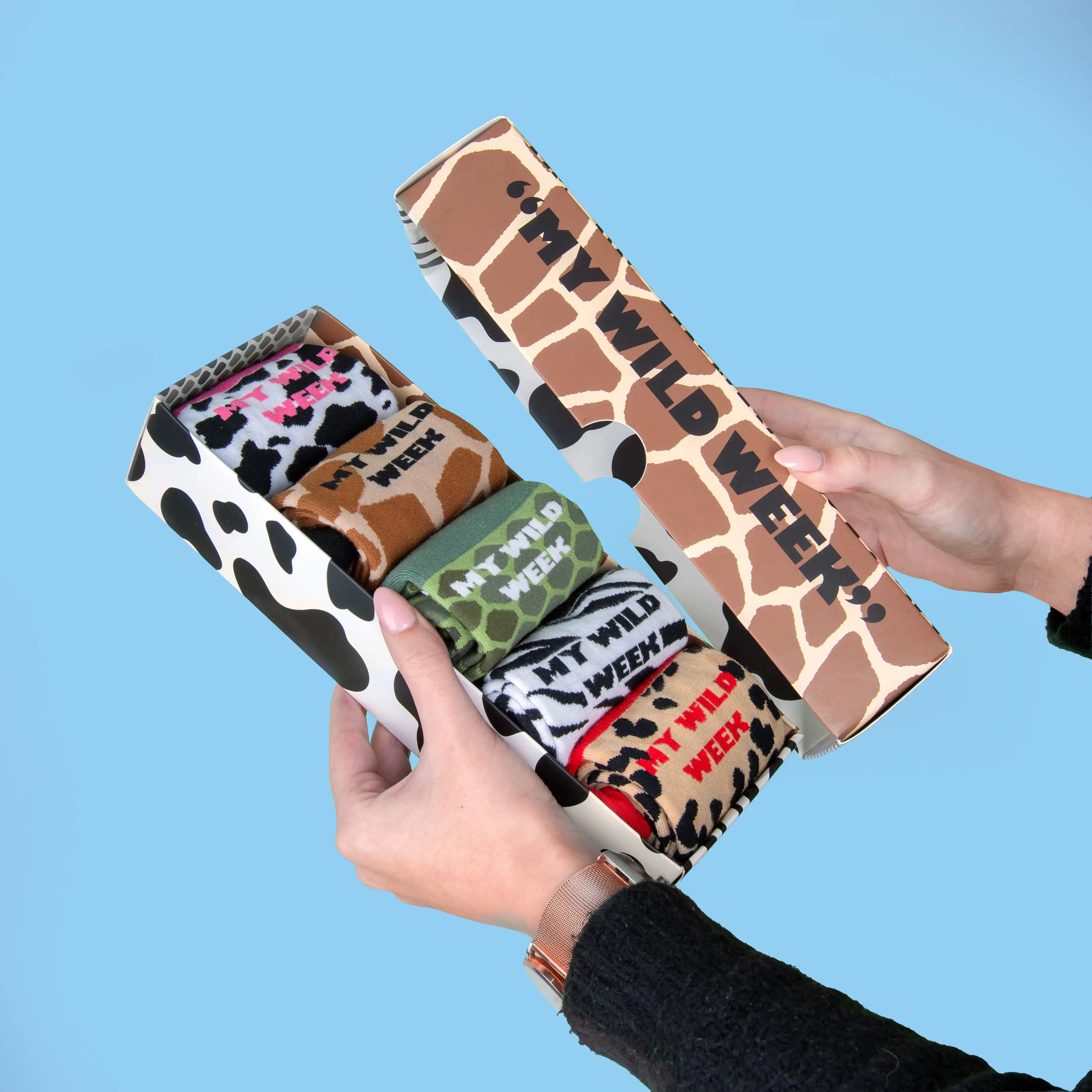 Calcetines originales “My wild week”