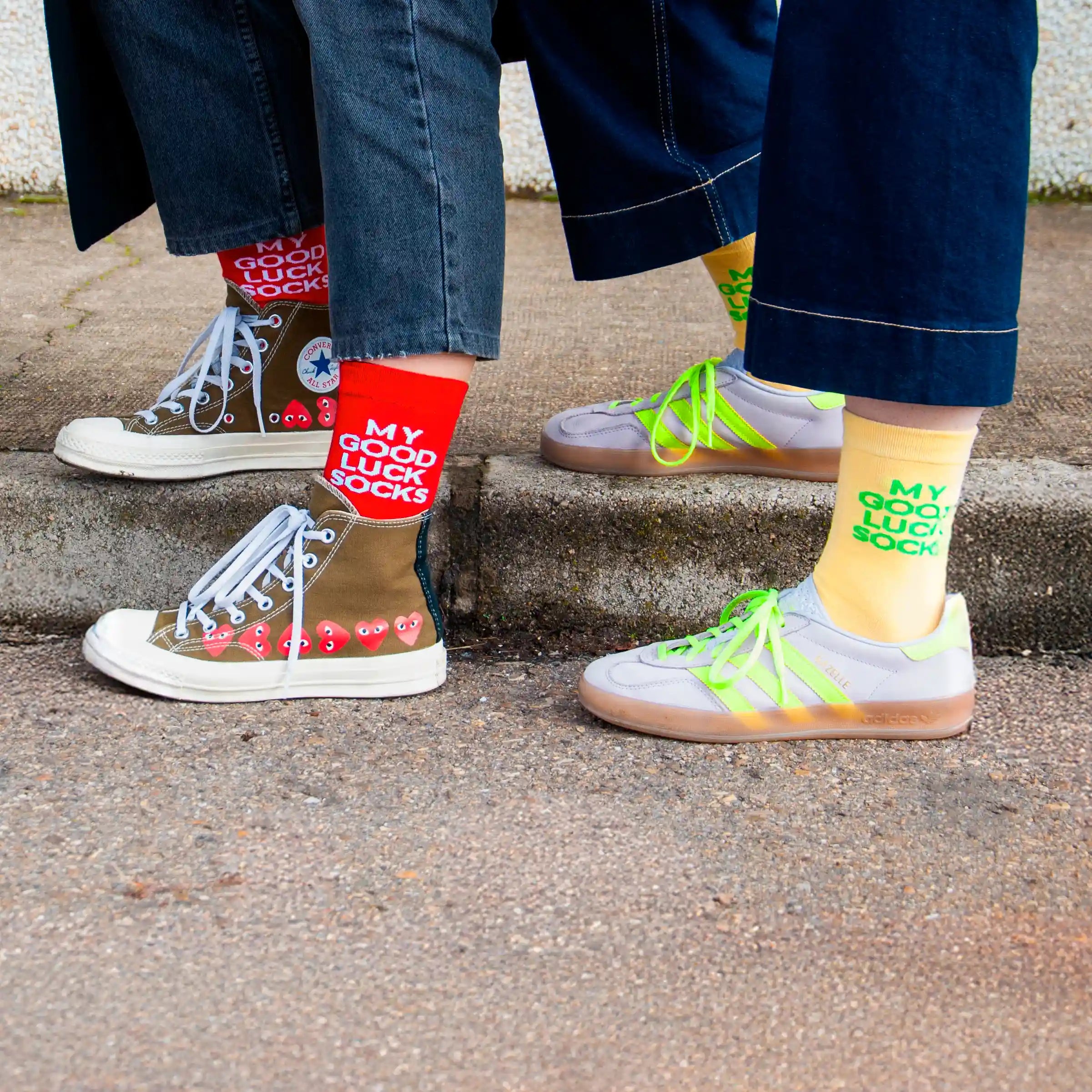 Calcetines originales “My good luck socks”