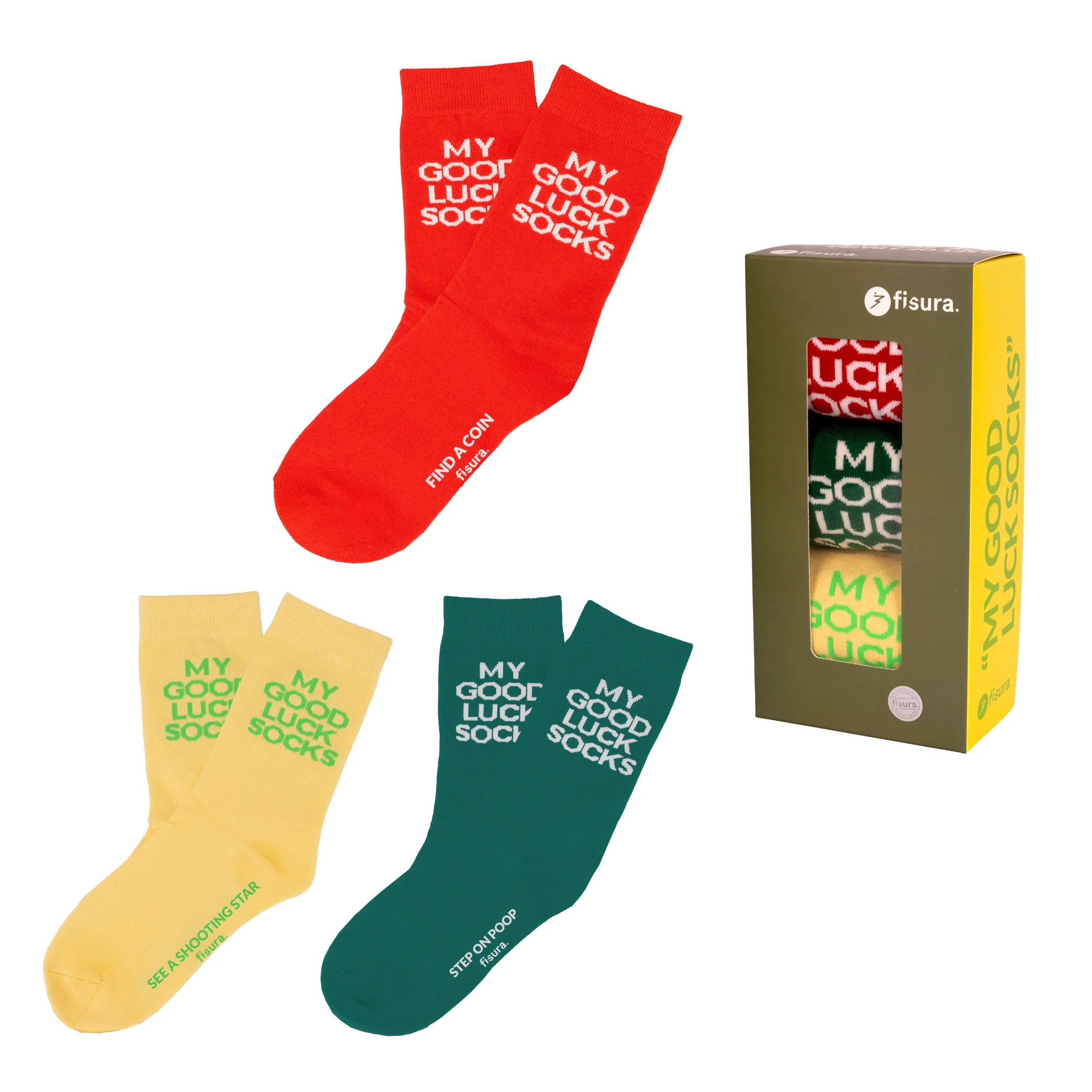 Calcetines originales “My good luck socks”